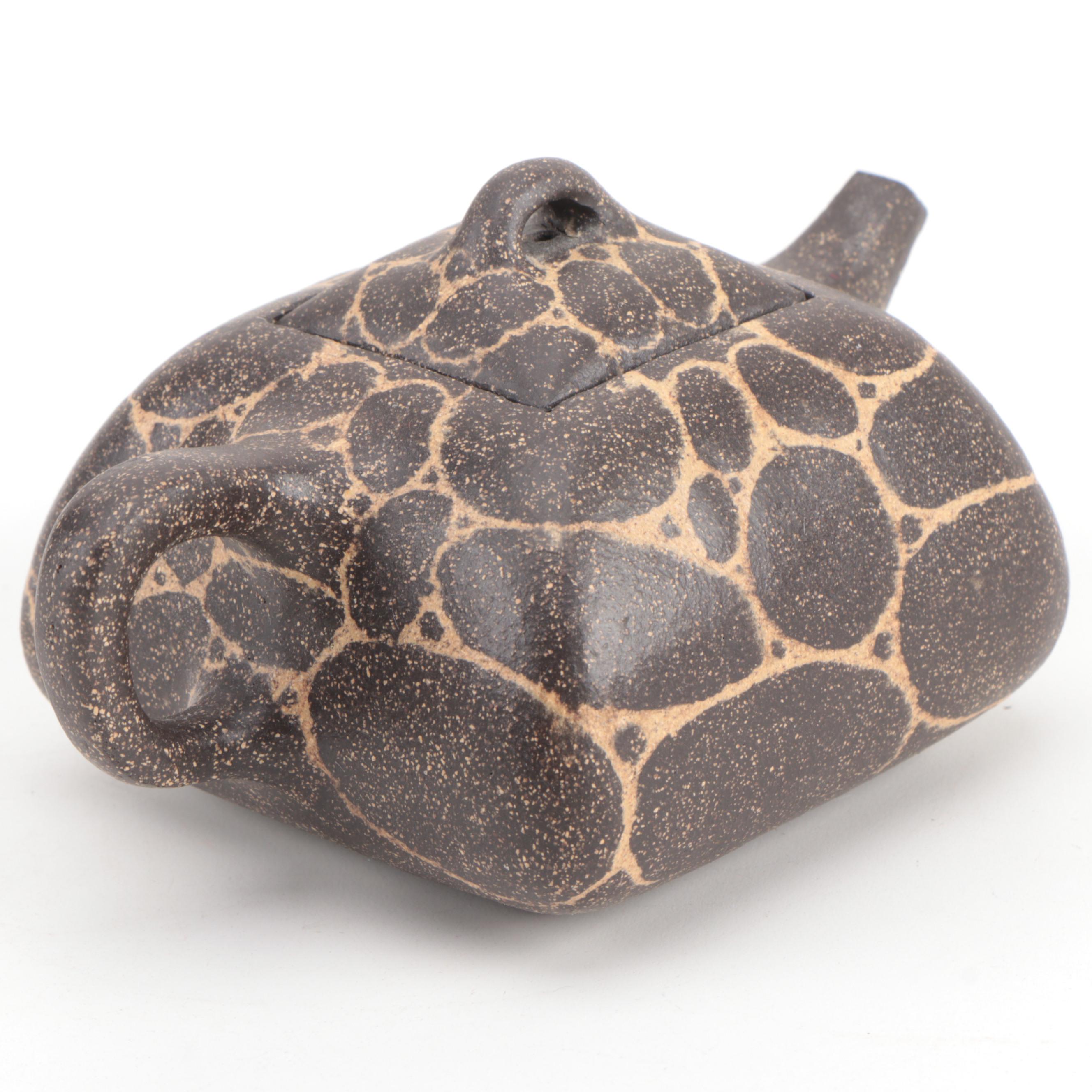 Chinese Yixing Ware Clay Teapots, Mid to Late 20th Century