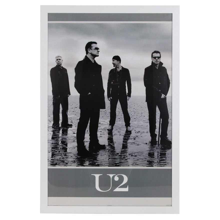 U2 Framed Poster