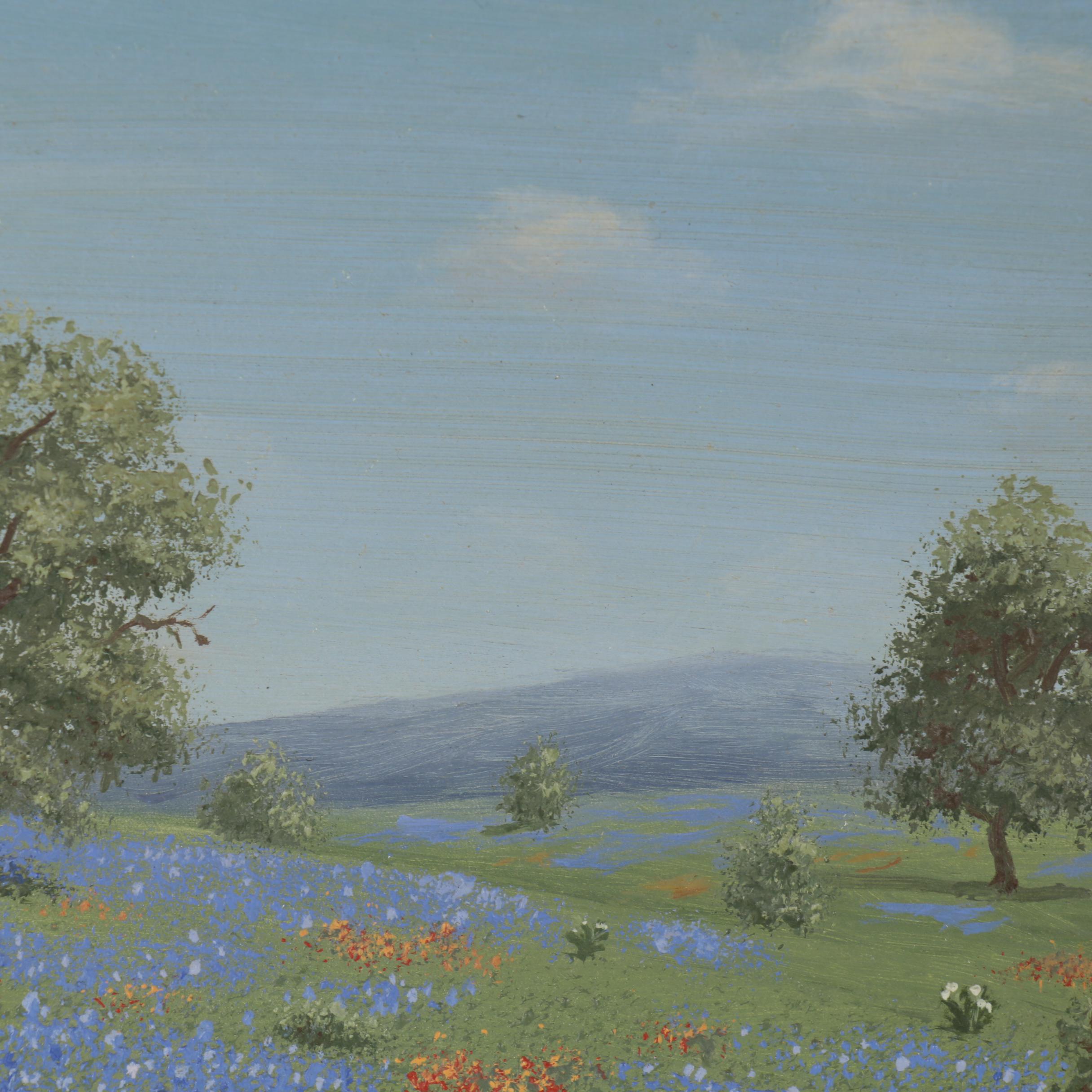 Royce Roberts Landscape Oil Painting, 20th Century