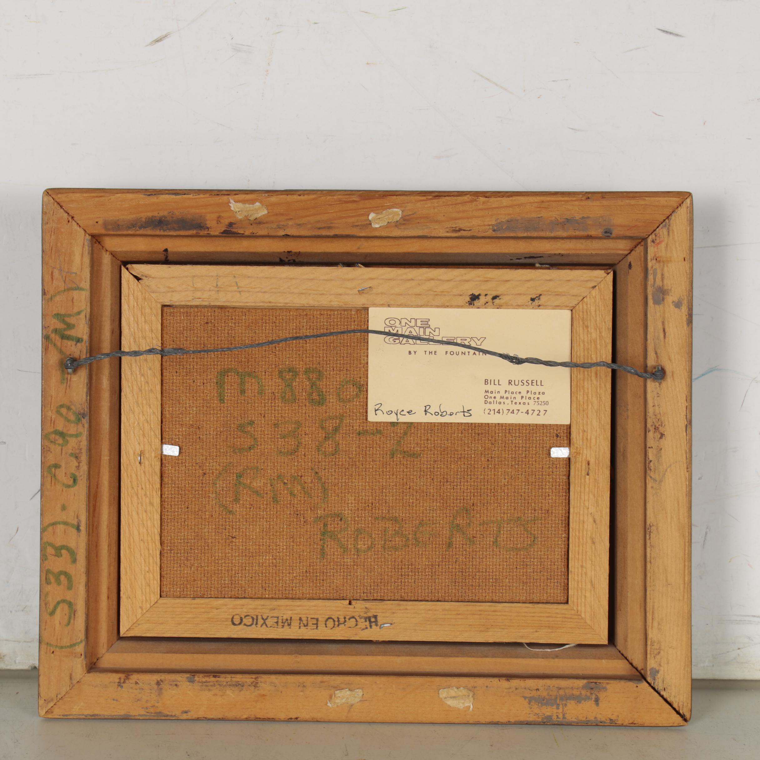 Royce Roberts Landscape Oil Painting, 20th Century