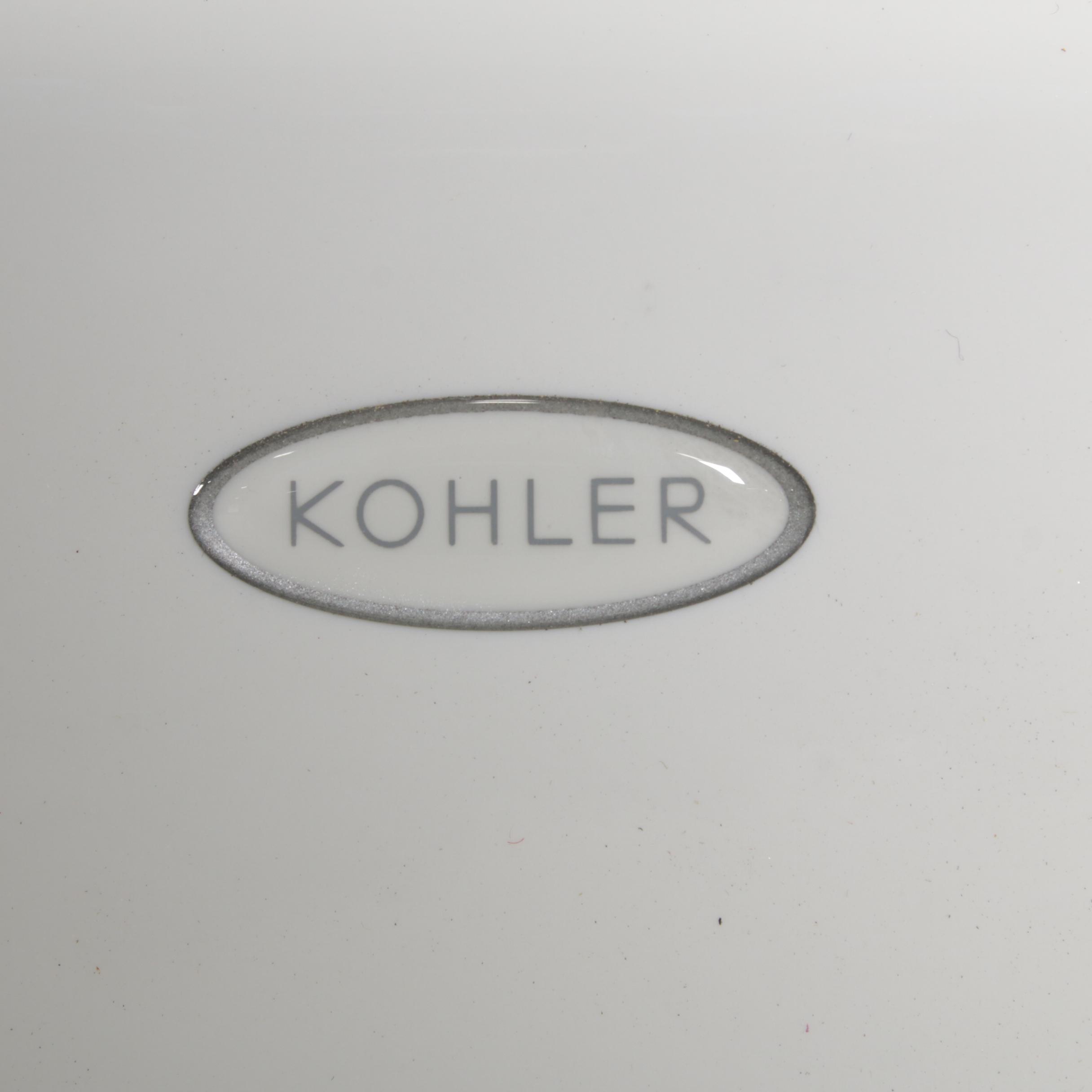Kohler "Cape Dory" Enameled Cast Iron Sink, 21st Century