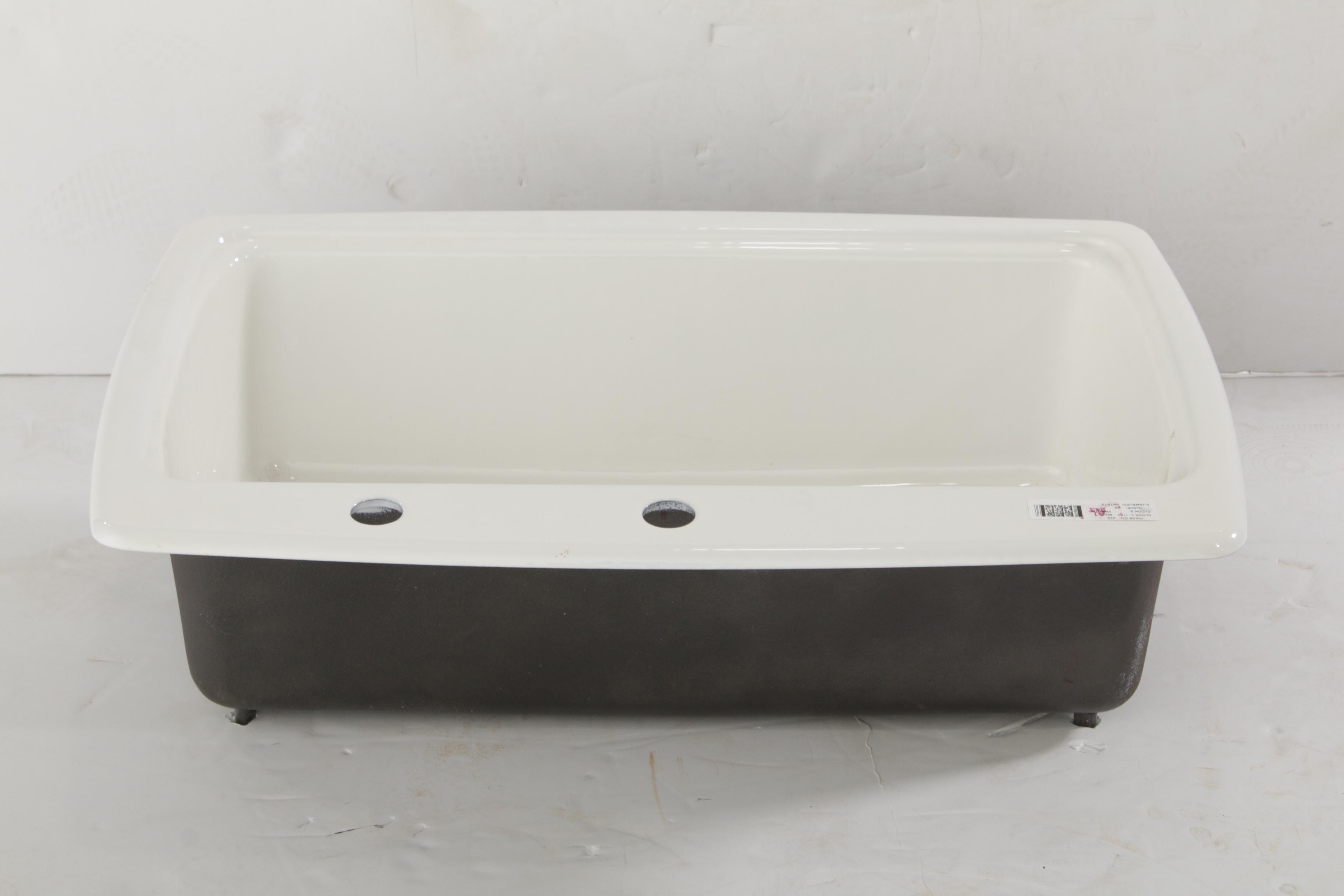Kohler "Cape Dory" Enameled Cast Iron Sink, 21st Century