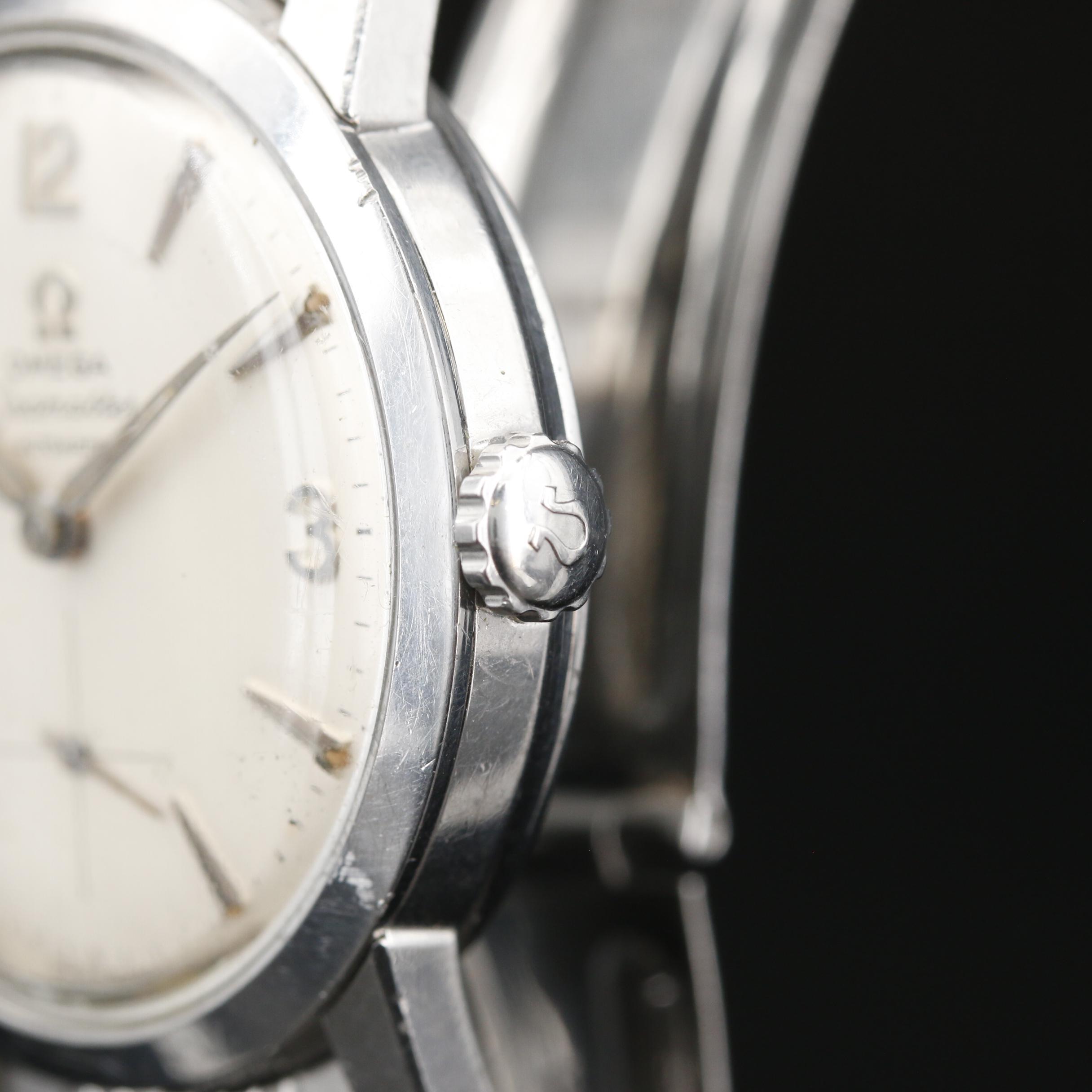 1958 Omega Seamaster Stainless Steel Automatic Watch