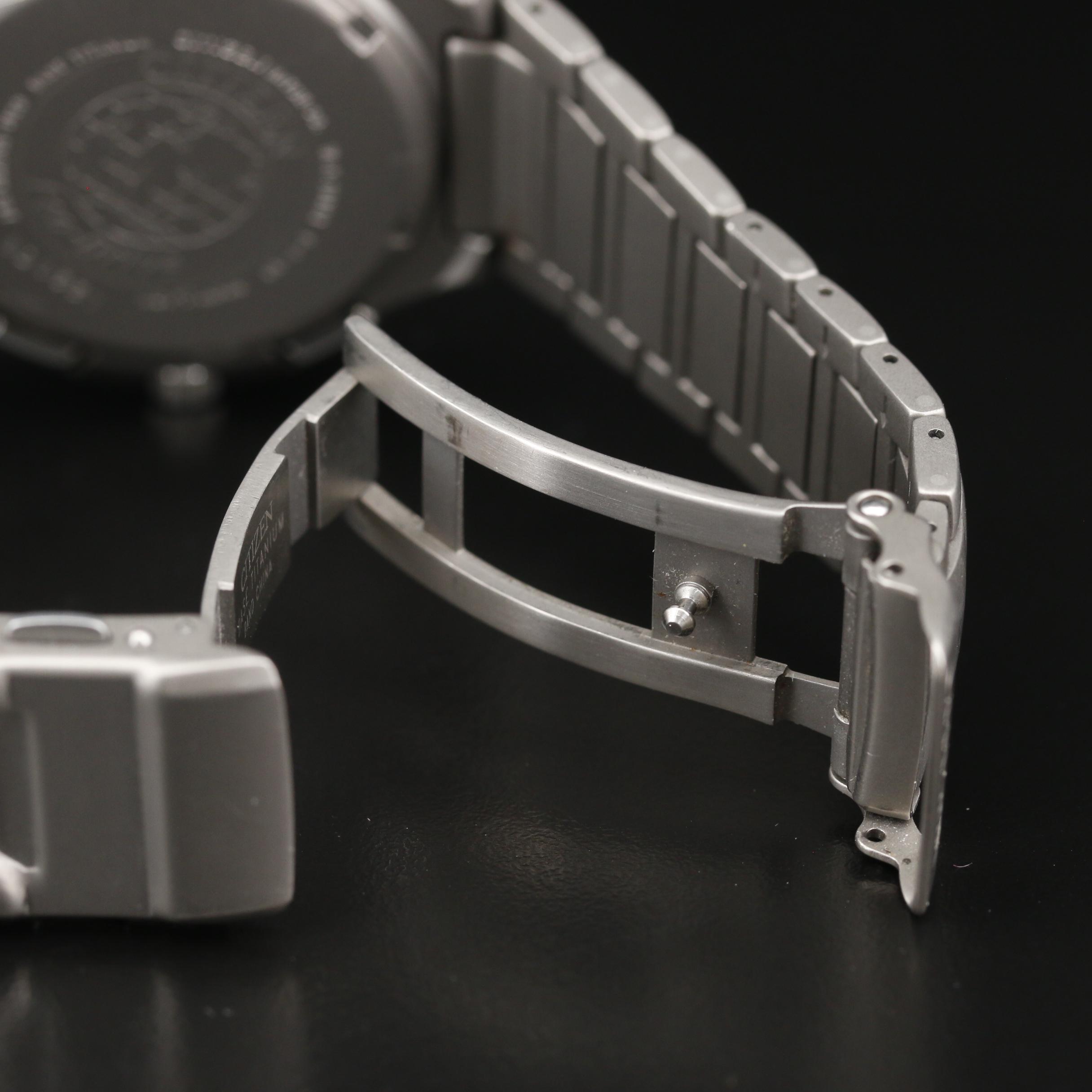 Citizen Eco -Drive Skyhawk Titanium Multi function Quartz Watch