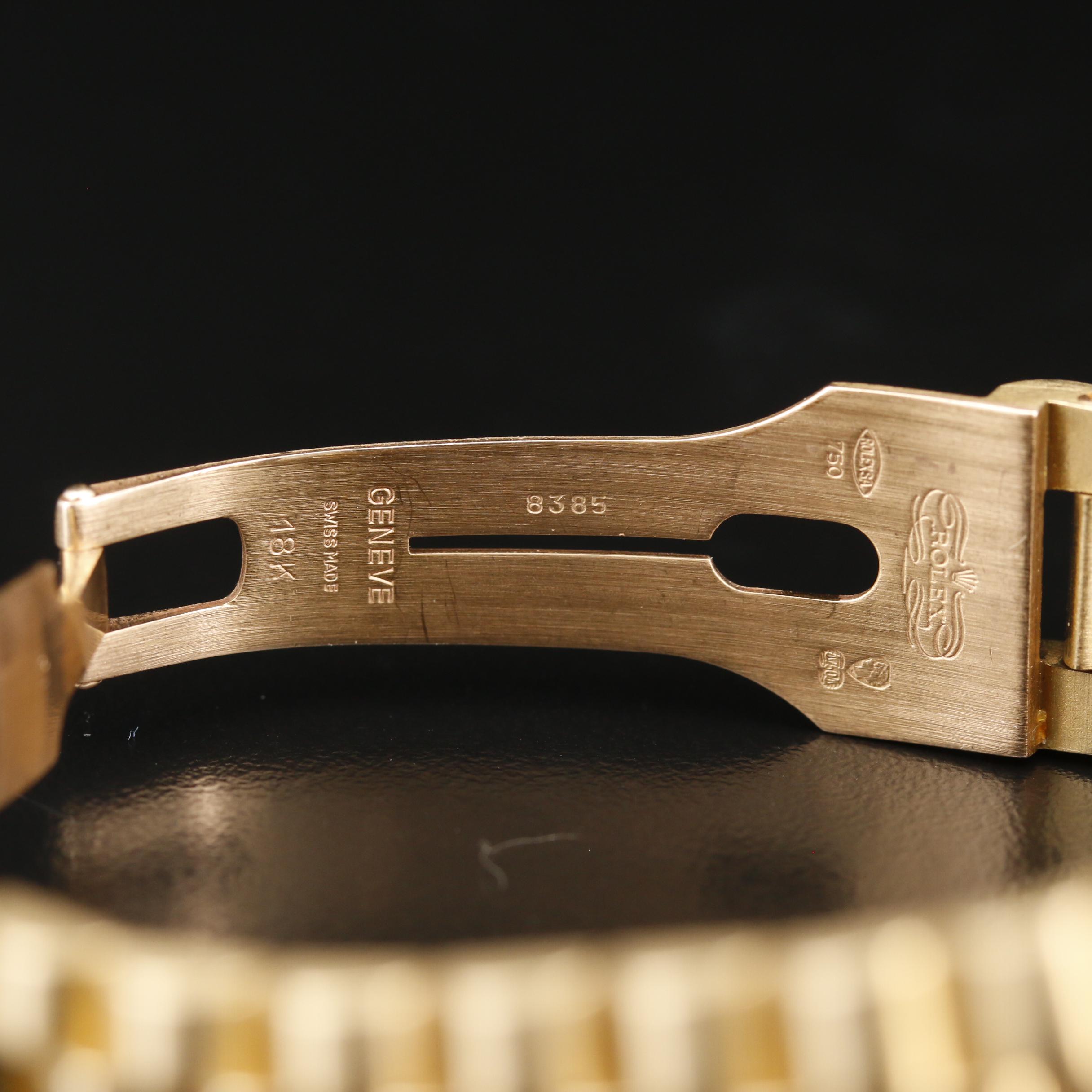 1988 Rolex Day-Date President 18K Gold Automatic Watch