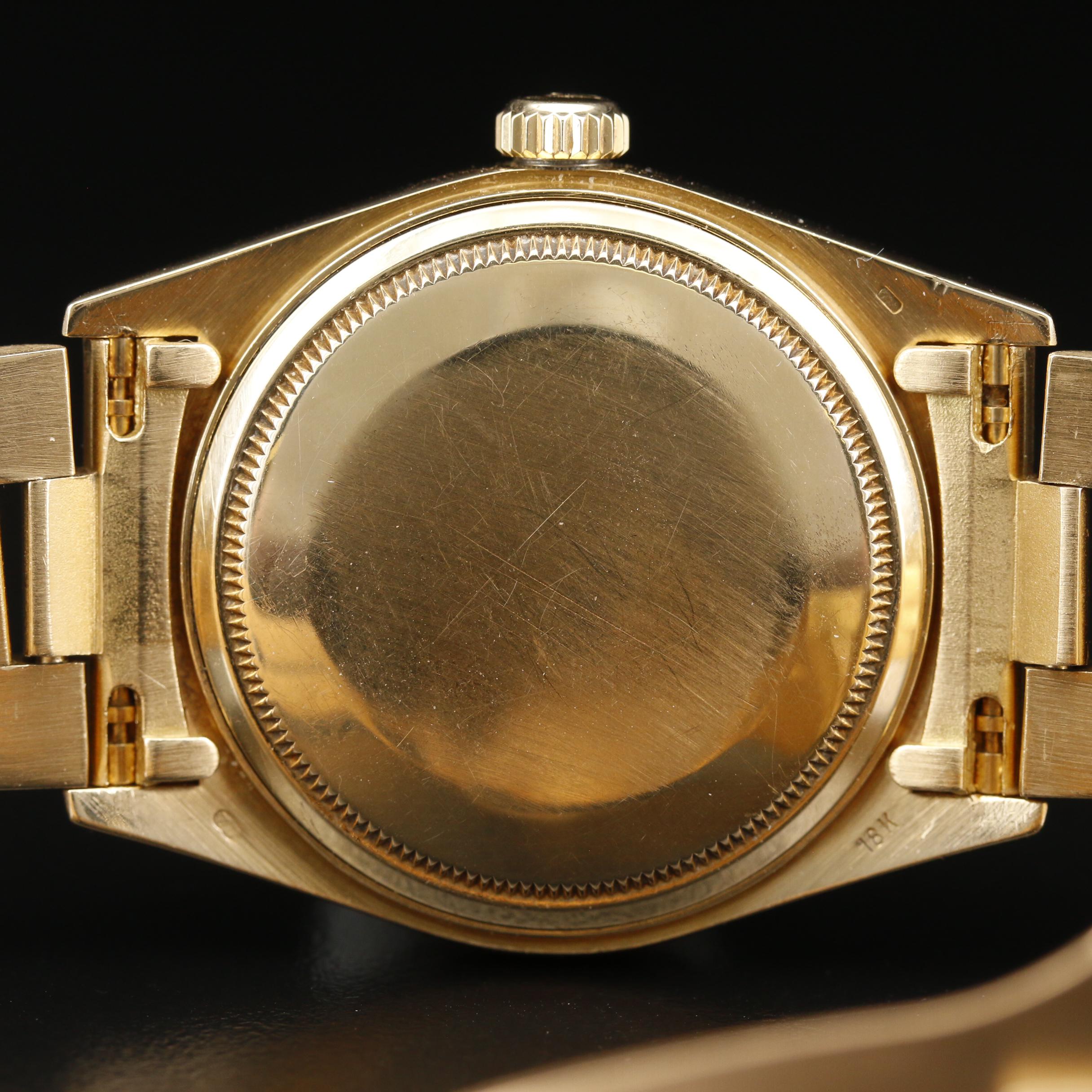 1988 Rolex Day-Date President 18K Gold Automatic Watch