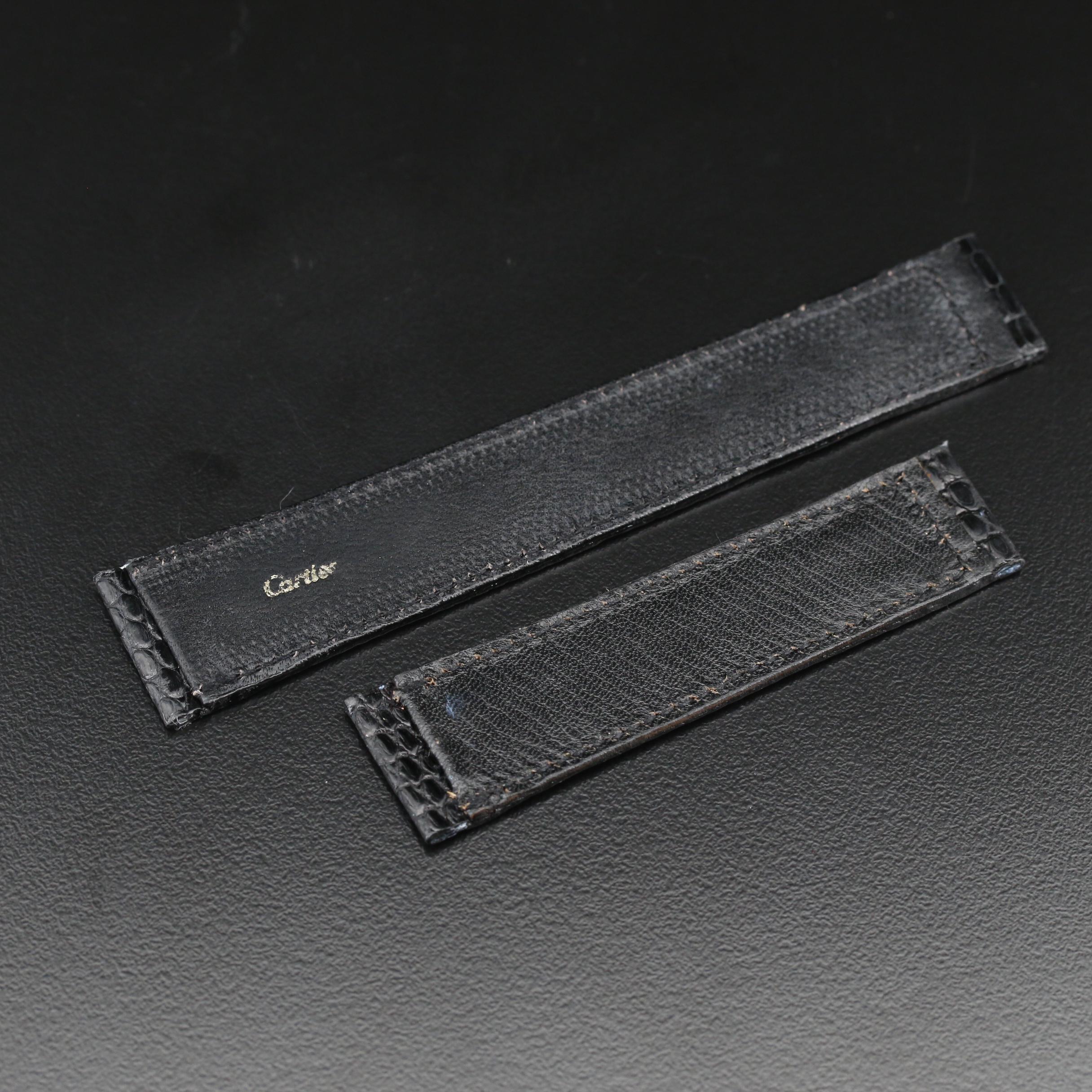 Vintage Cartier Tank Louis 18K Gold Stem Wind Watch