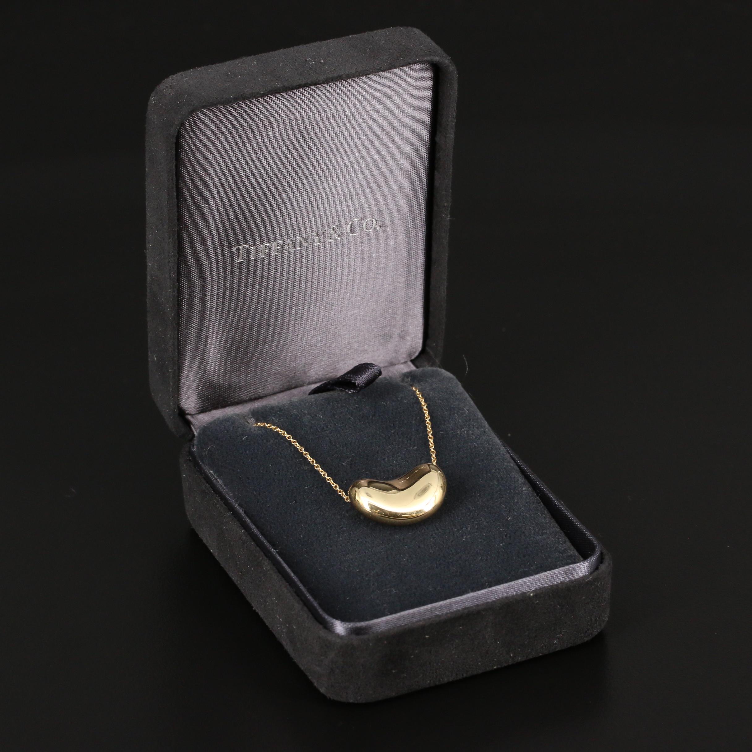 18K Elsa Peretti for Tiffany & Co. "Bean Design" 18K Necklace