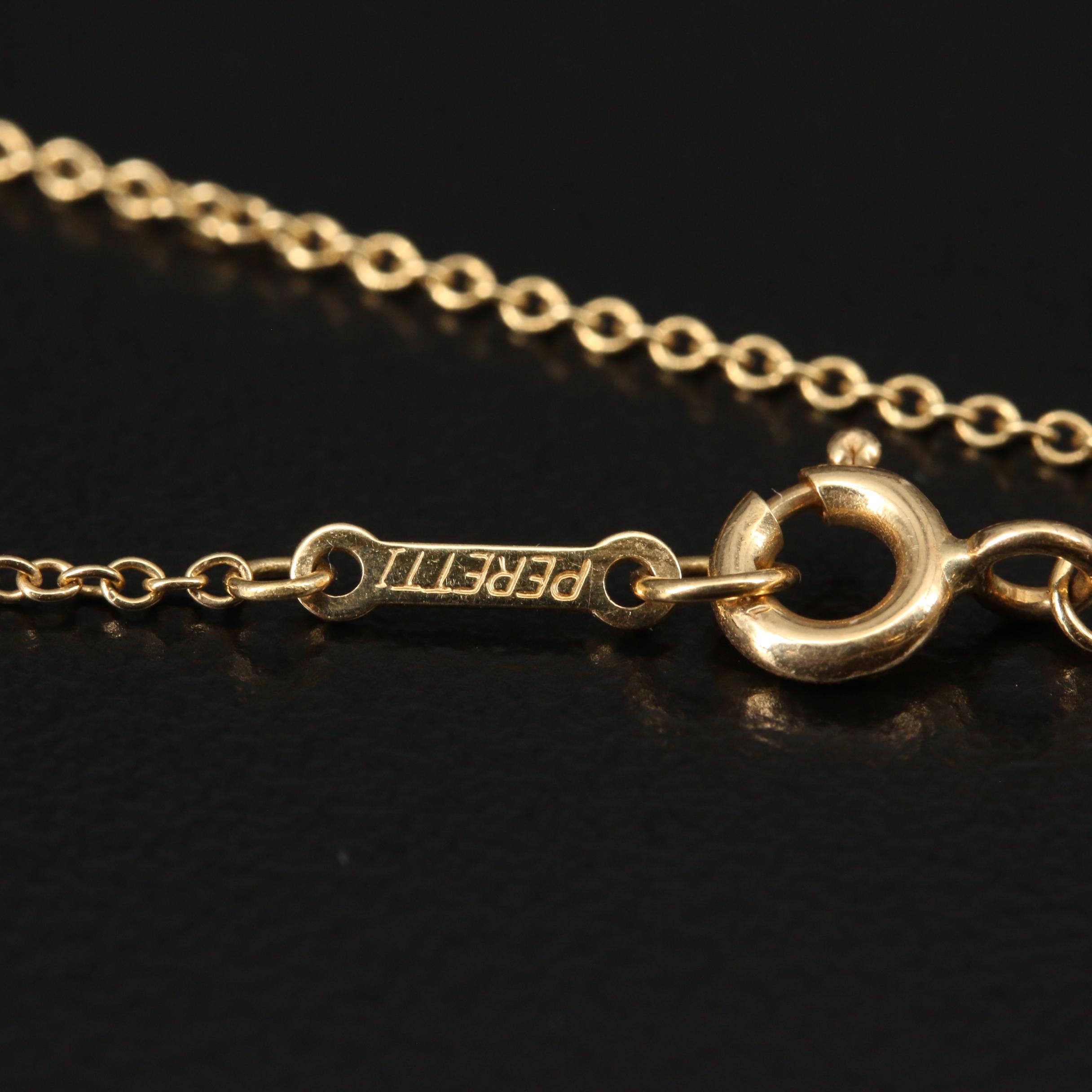 18K Elsa Peretti for Tiffany & Co. "Bean Design" 18K Necklace