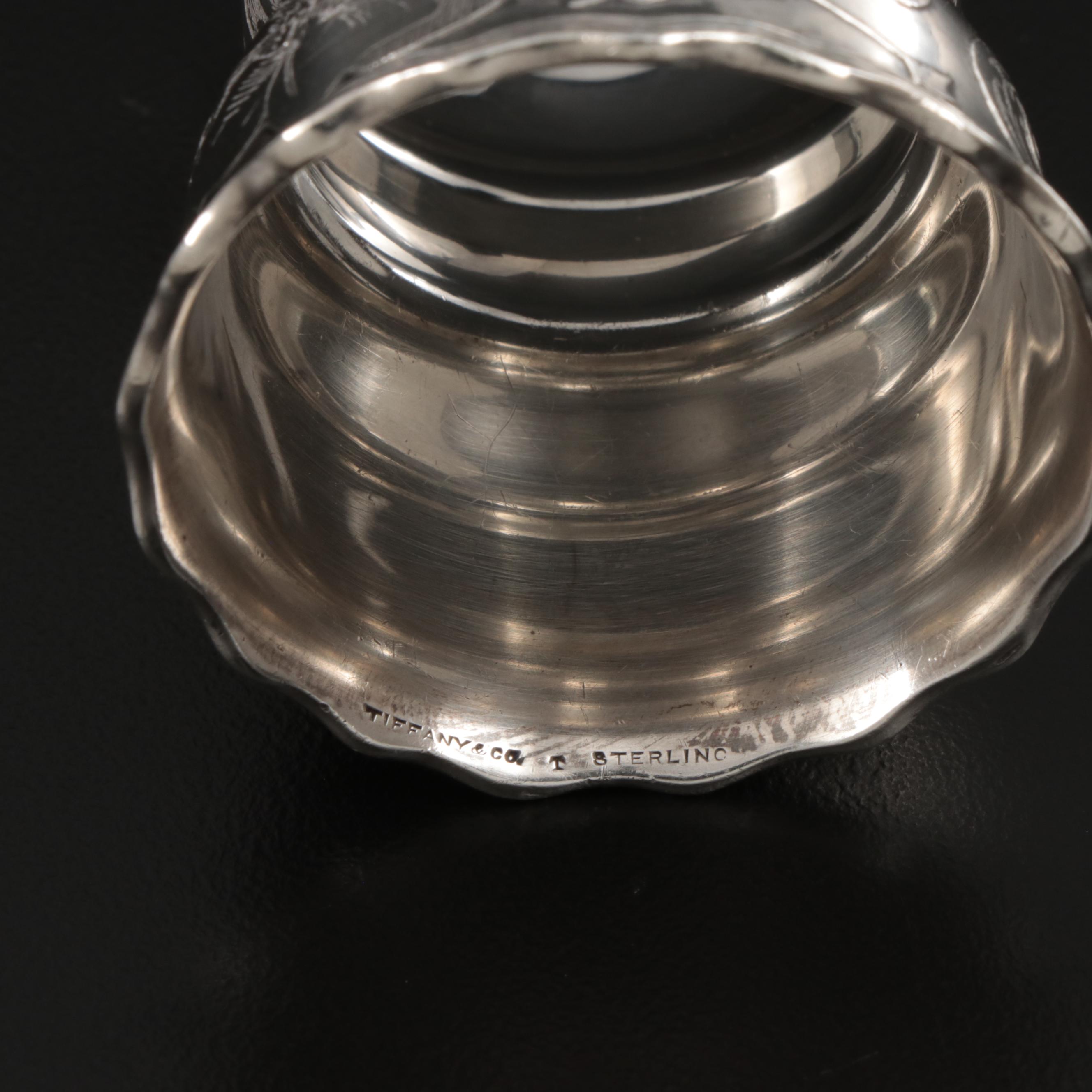 Tiffany & Co. Art Nouveau Sterling Silver Egg Cup, Late 19th/Early 20th Century