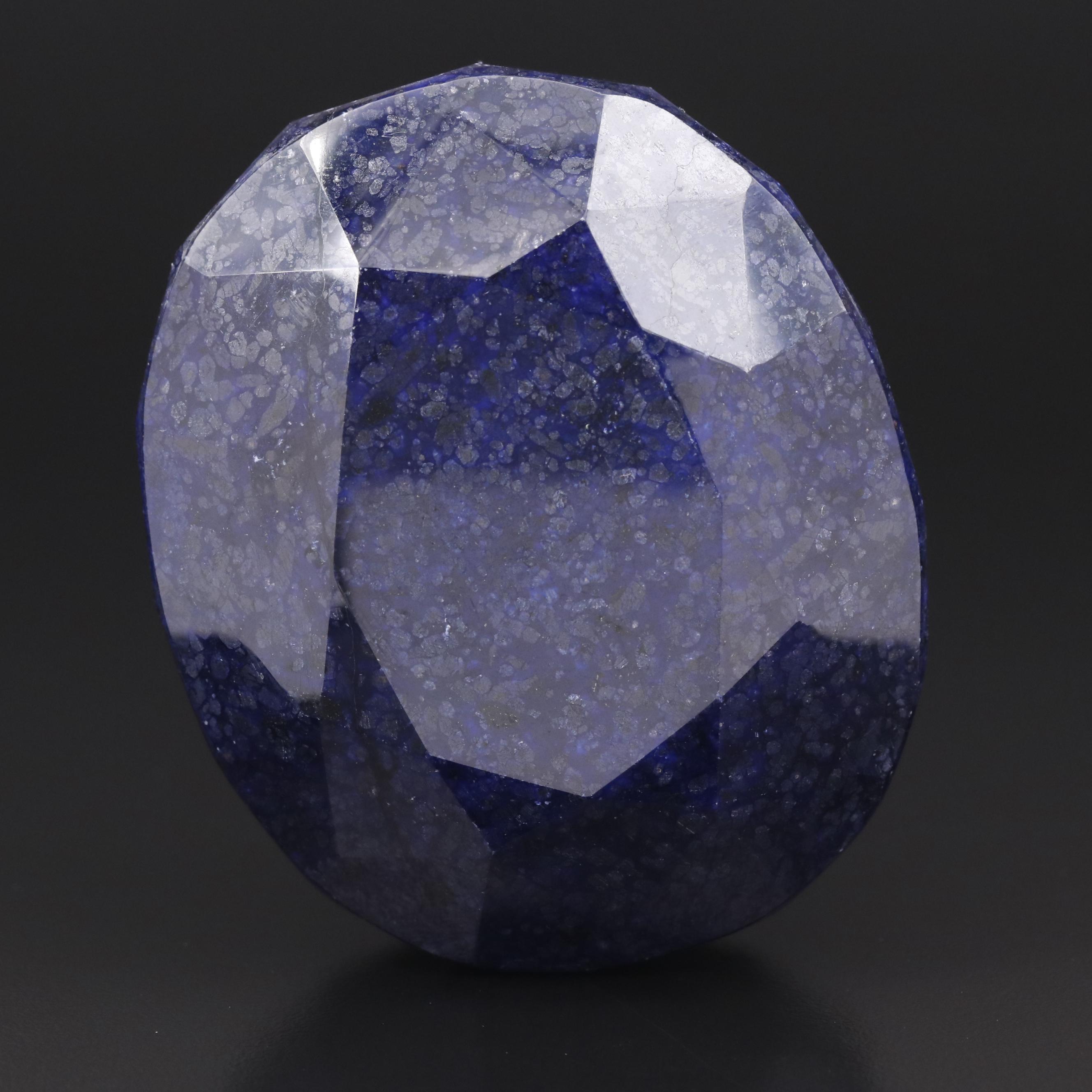 Loose Oval Faceted Lazulite