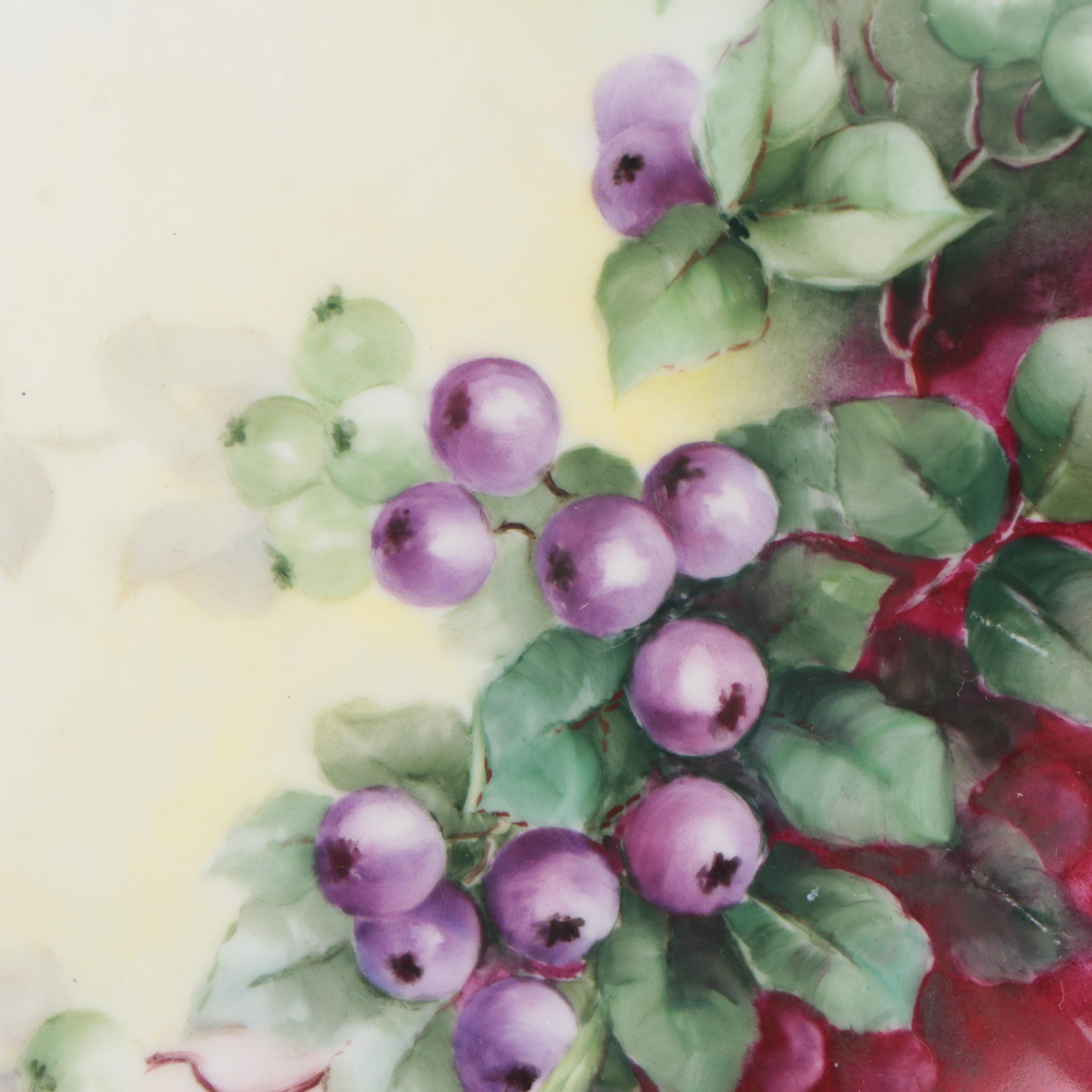 Charles Field Haviland Porcelain Chocolate Pot with Other Porcelain Tableware