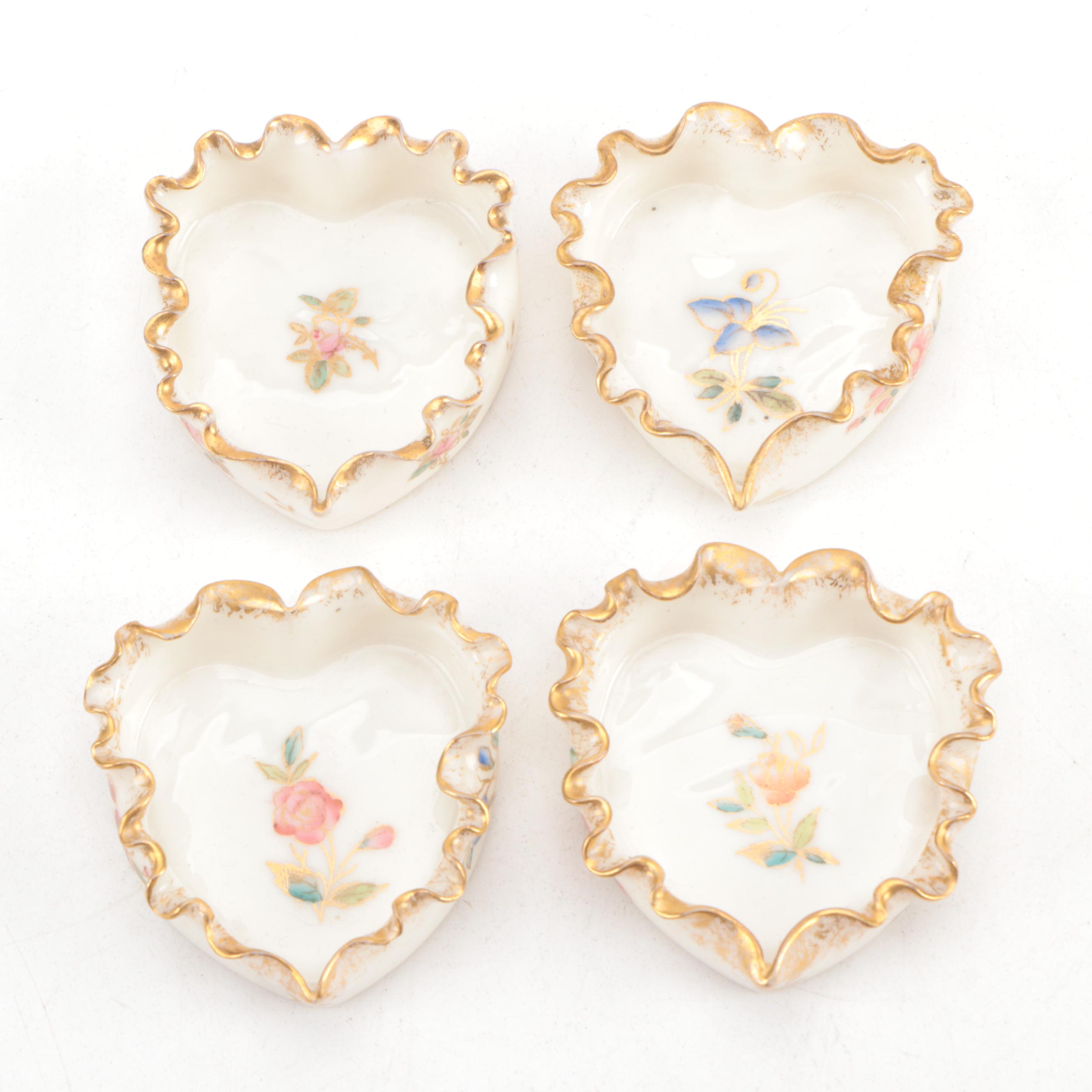 Charles Field Haviland Porcelain Chocolate Pot with Other Porcelain Tableware