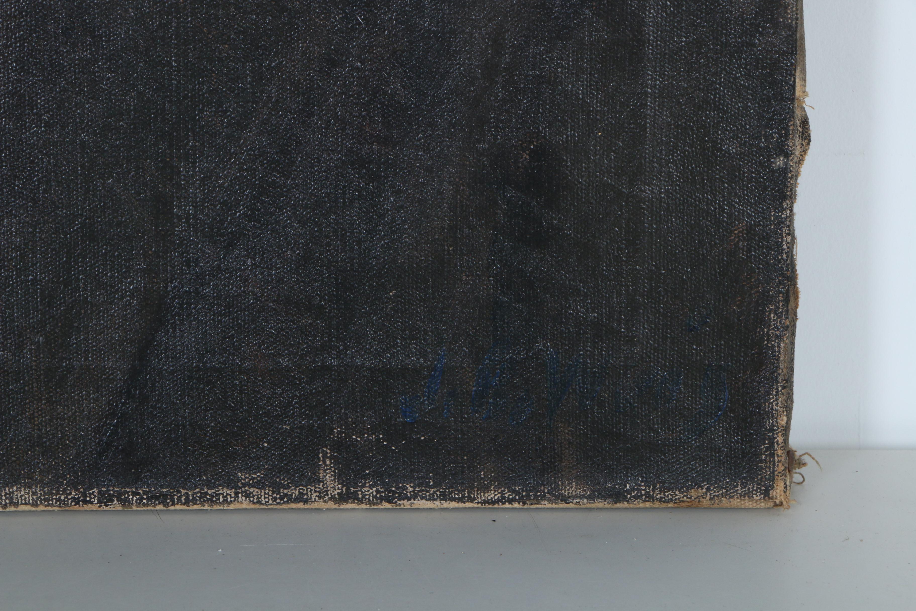 John Ellsworth Weis Portrait Oil Painting, Early to Mid 20th Century