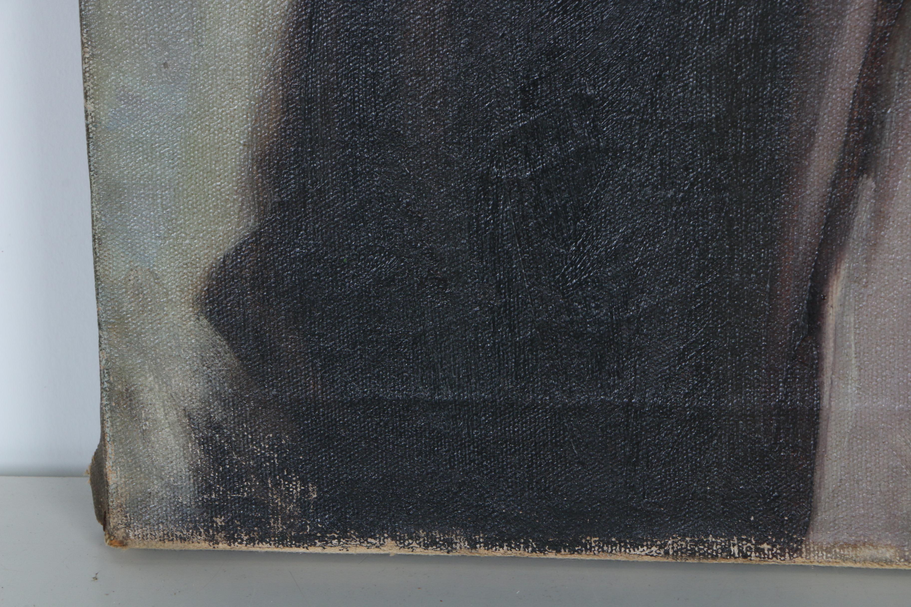 John Ellsworth Weis Portrait Oil Painting, Early to Mid 20th Century