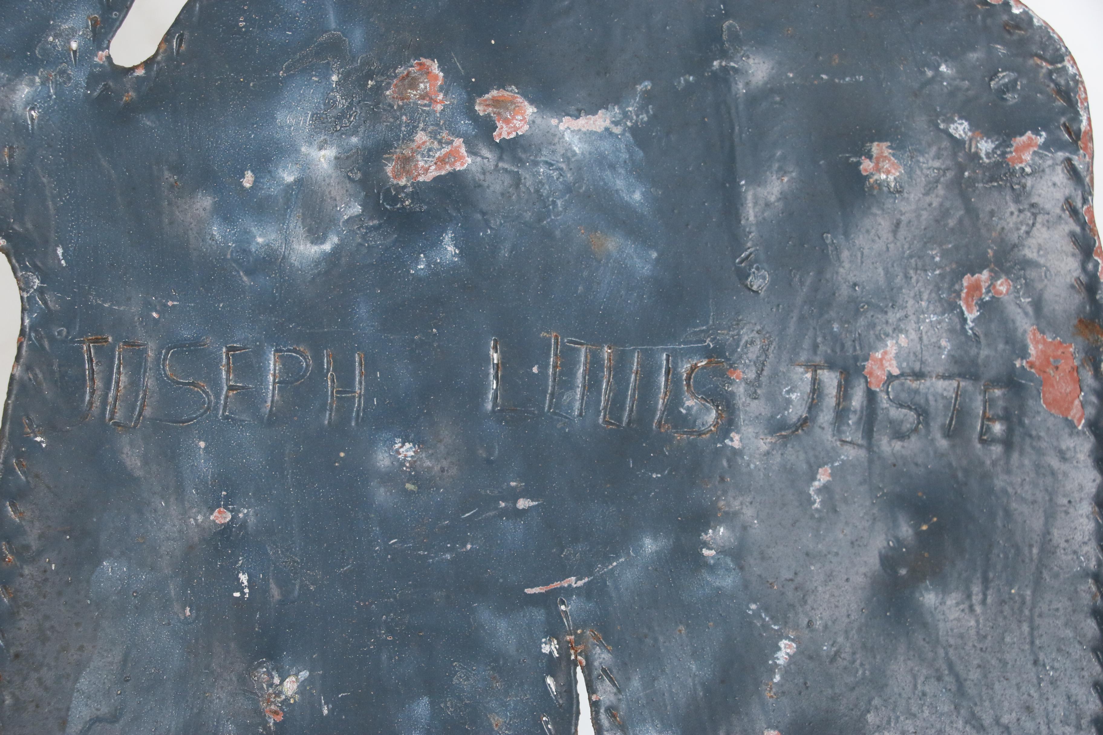 Seresier Louis-Juste Haitian Metal Art Sculpture of Abstract Figure