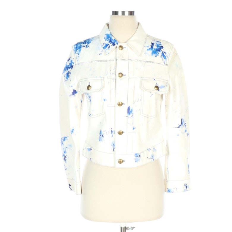 Ralph Lauren Purple Label Collection Lambskin Leather Jacket