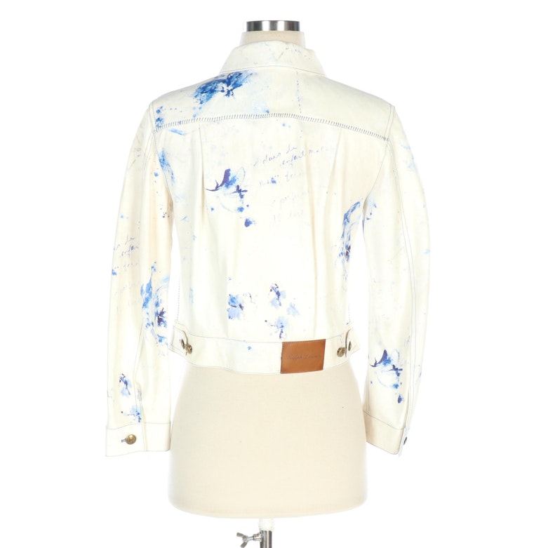 Ralph Lauren Purple Label Collection Lambskin Leather Jacket