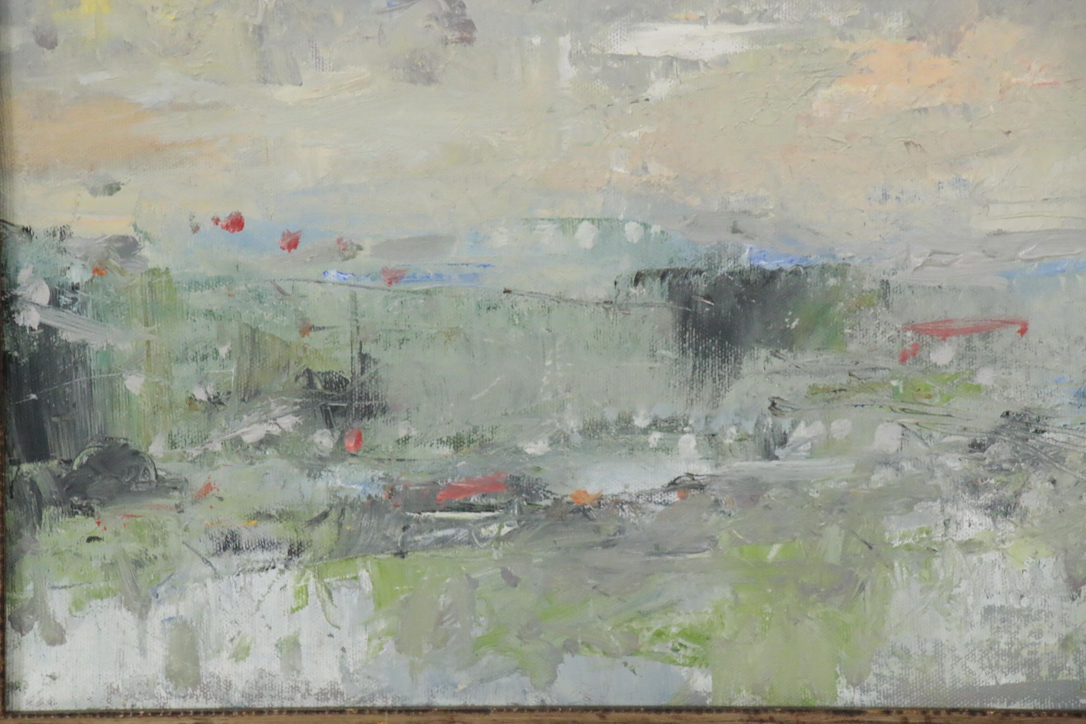 George Hageman Plein Air Oil Painting "Eden Park Overlook", 2016