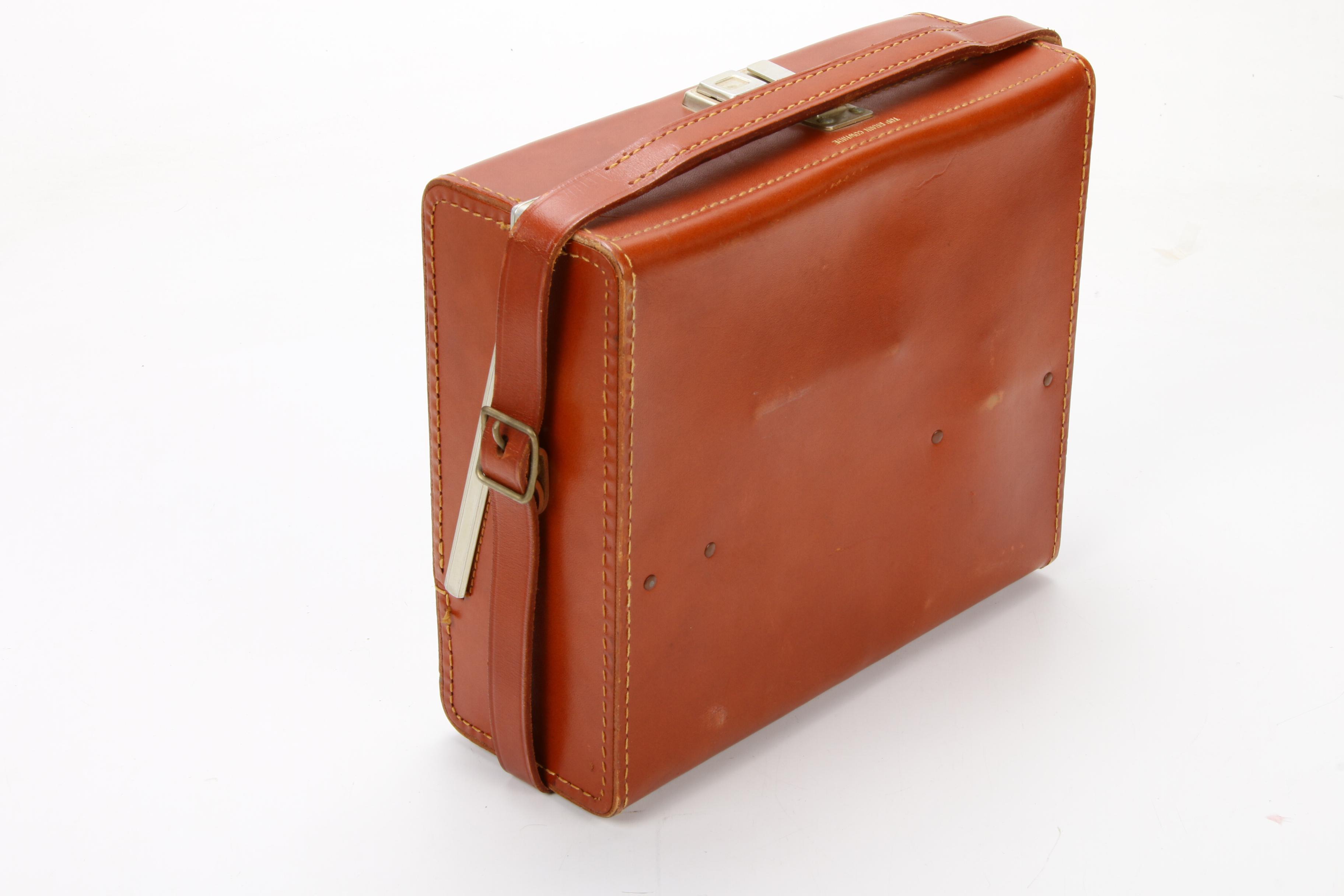 Polaroid Land Camera 80B with Accessories in Leather Carrying Case, 1960s