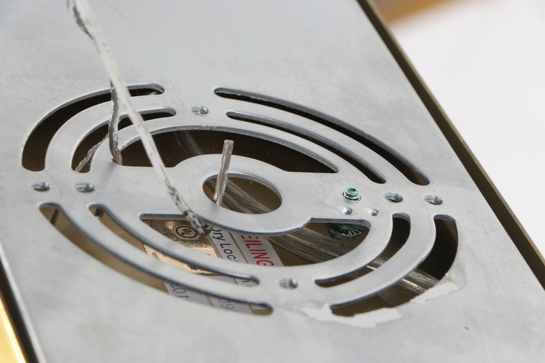 Contemporary Modern Brass Metal 42-Light Chandelier