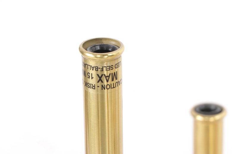 Contemporary Modern Brass Metal 42-Light Chandelier