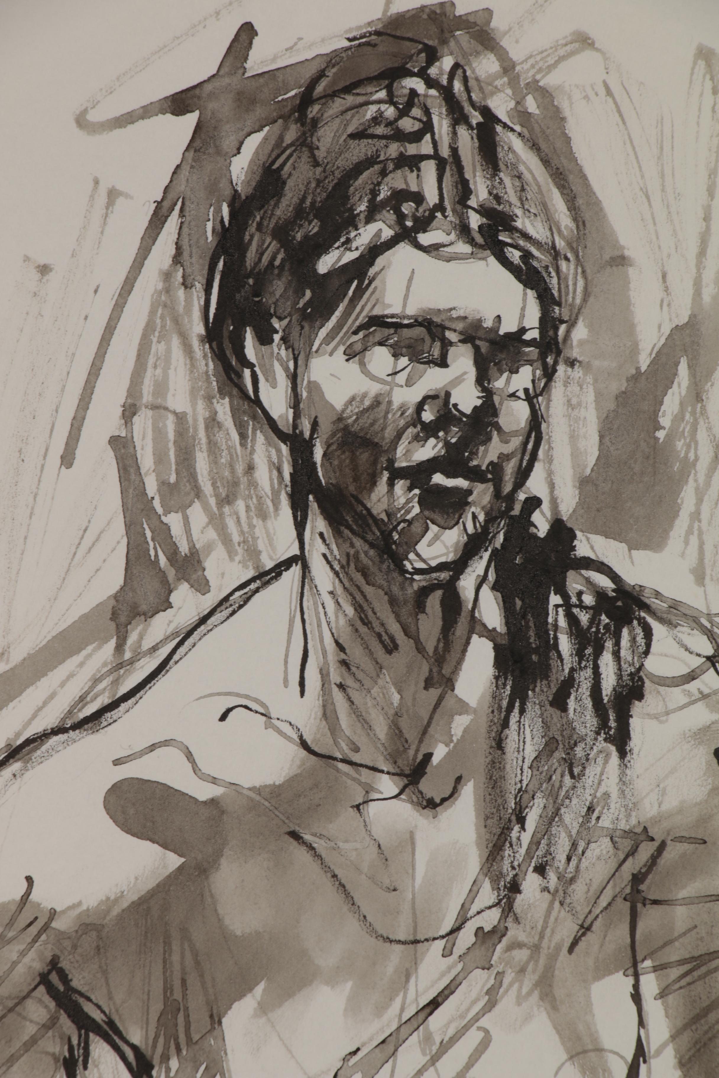 John Tuska Figure Drawings of Female Nudes