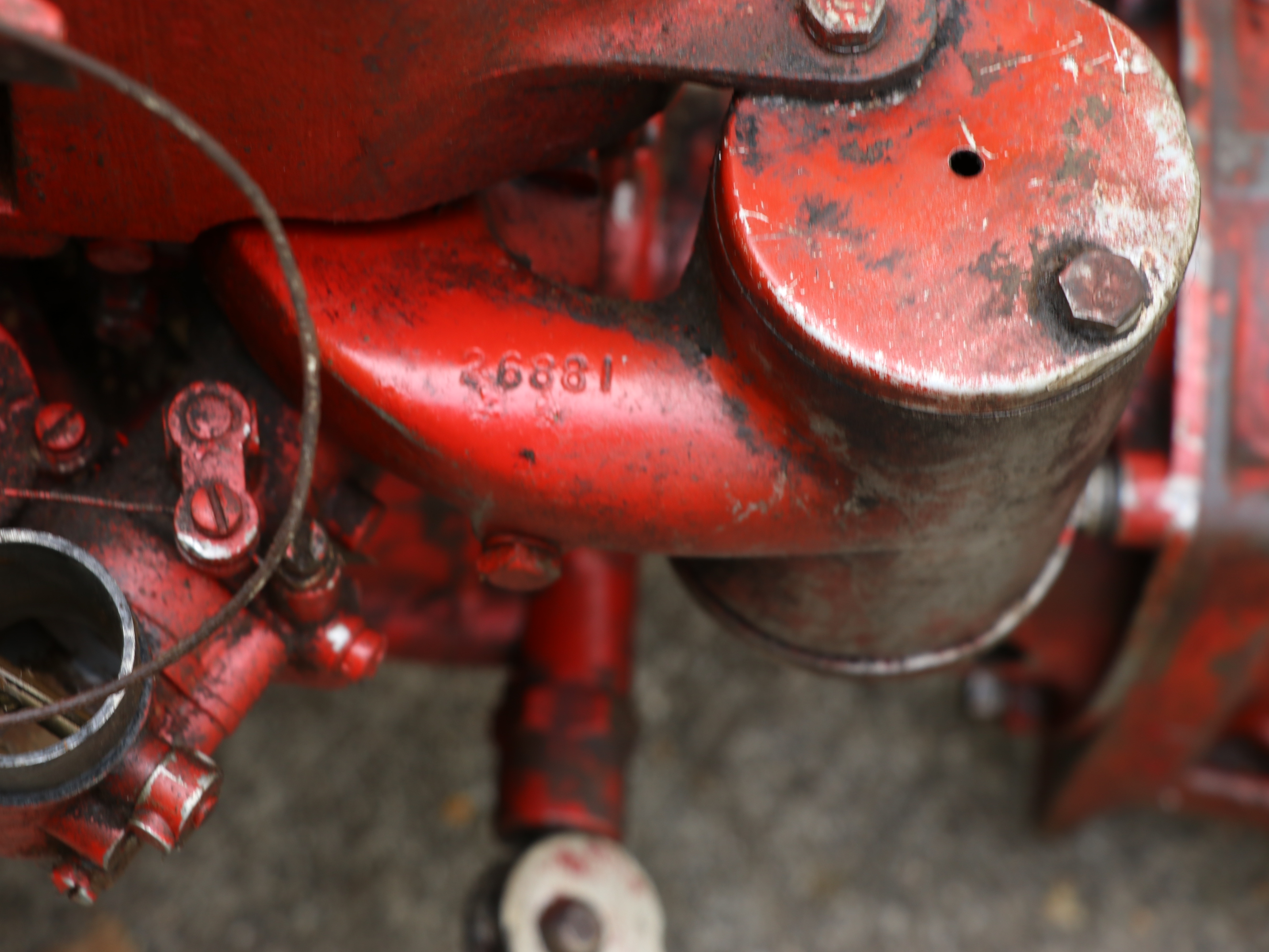 Mall Model 7 Industrial Two-Man Gasoline Chainsaw, Circa 1946