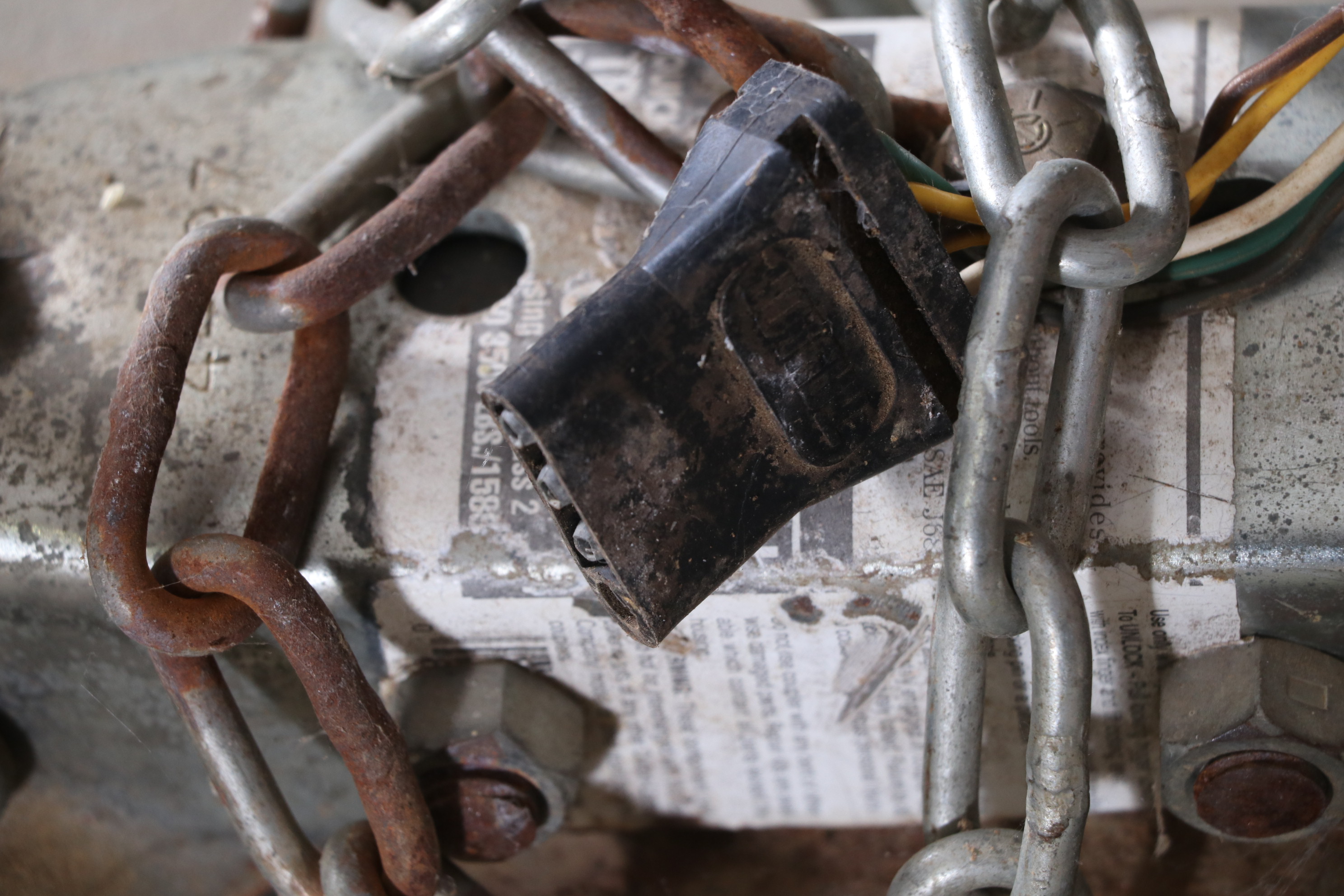 Nuway Wood Side Utility Trailer with Tail Lights