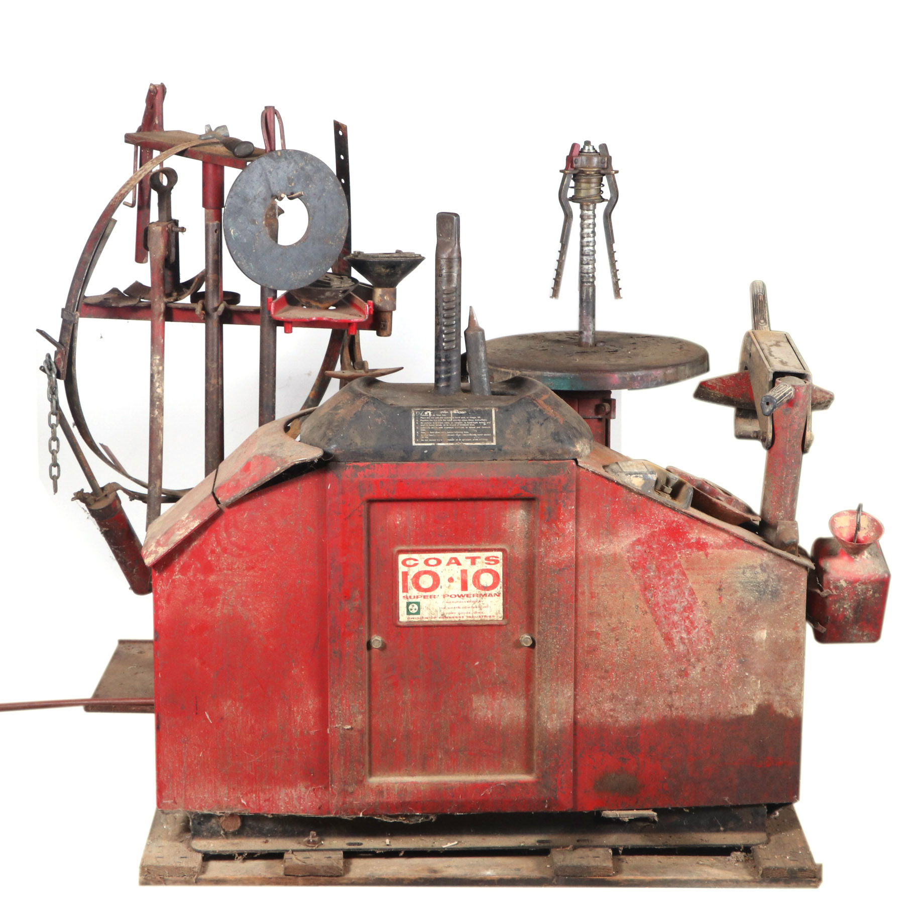 Coats 10-10 "Super Powerman" Pneumatic Vehicle Tire Changer, Accessories