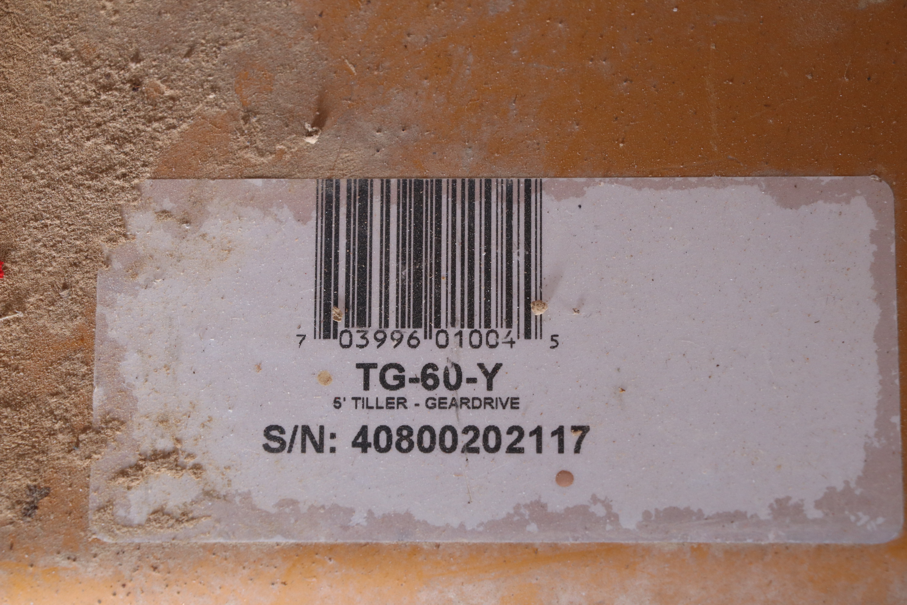 King Kutter II Rotary Hitch Gear Driven 60" Tiller