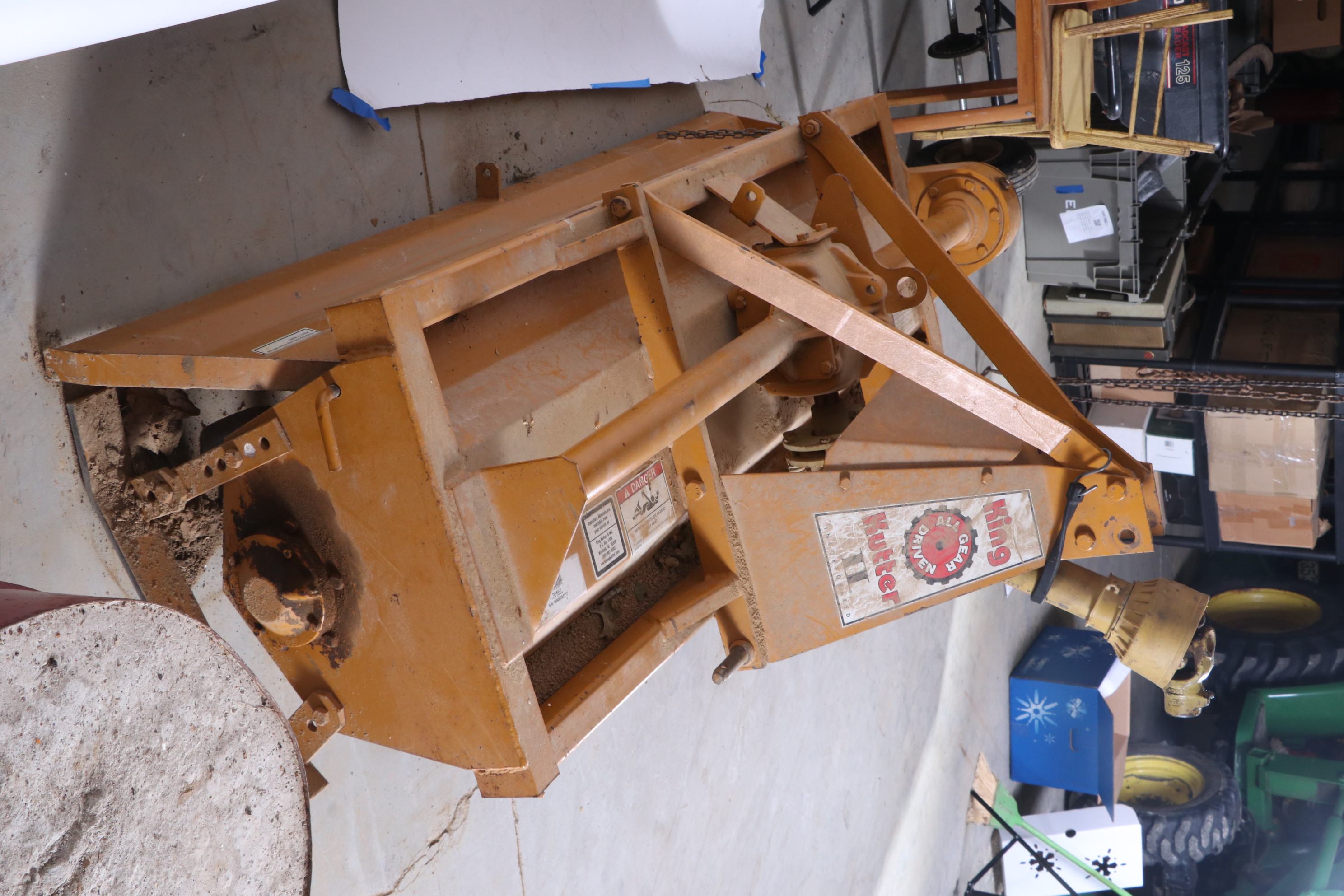 King Kutter II Rotary Hitch Gear Driven 60" Tiller