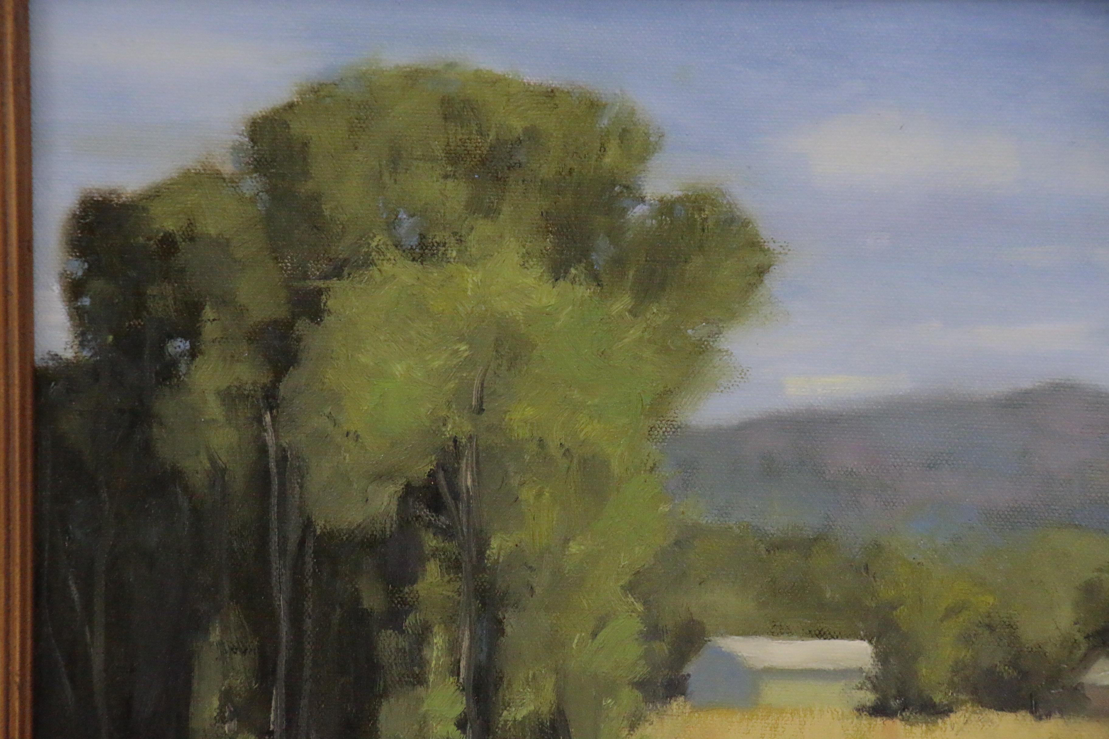 Joe Stewart Oil Painting "En Provence", 2018