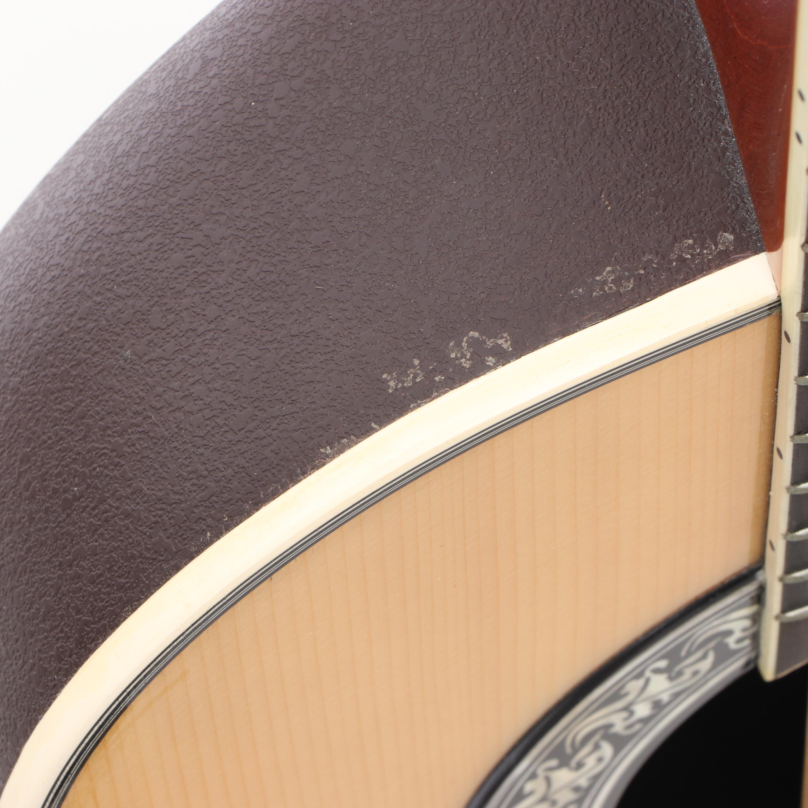 Ovation Legend 1117 Acoustic Guitar with Stand and Storage Case, 1980s