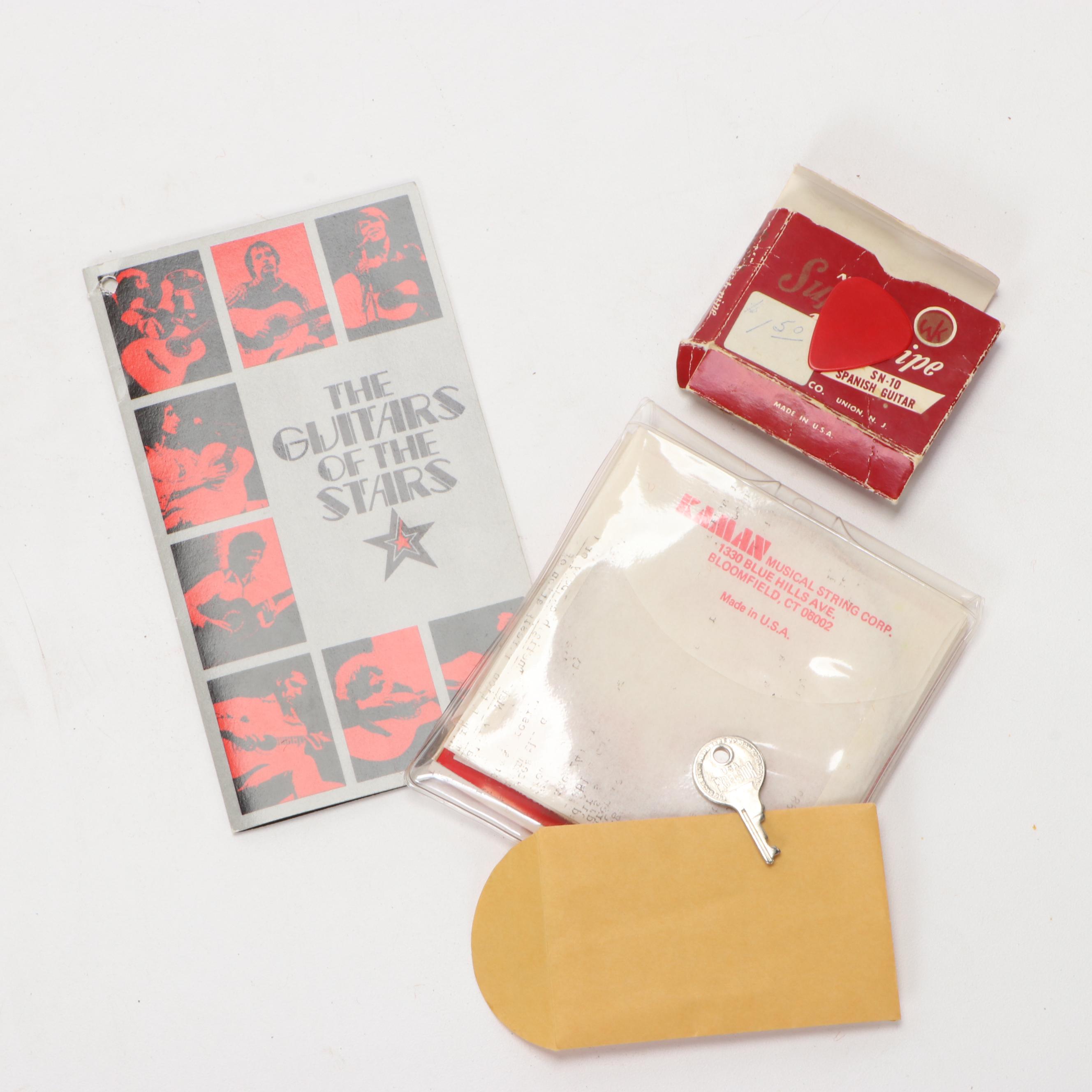 Ovation Legend 1117 Acoustic Guitar with Stand and Storage Case, 1980s