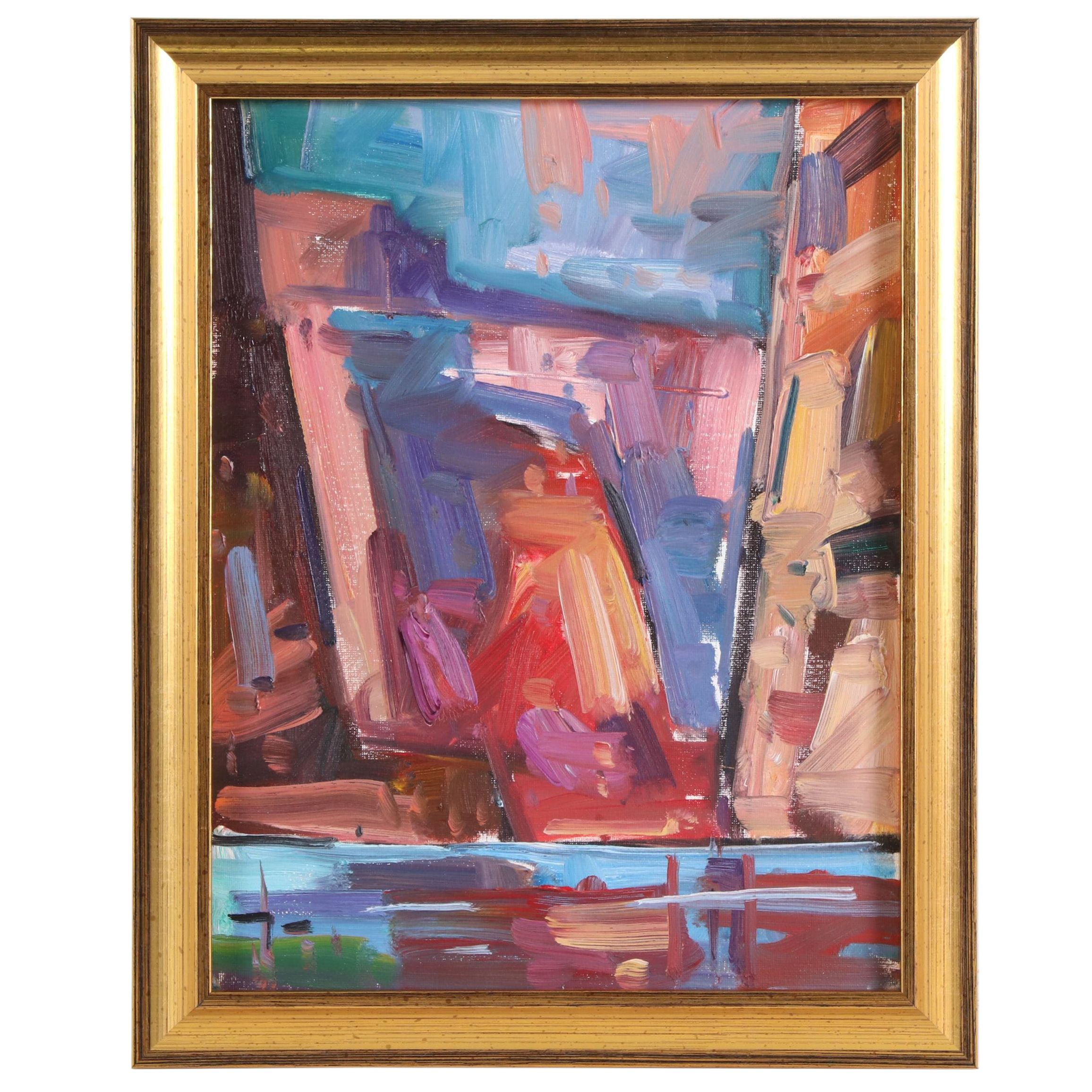 Jose Trujillo Oil Painting "Canyon Reflections", 2019