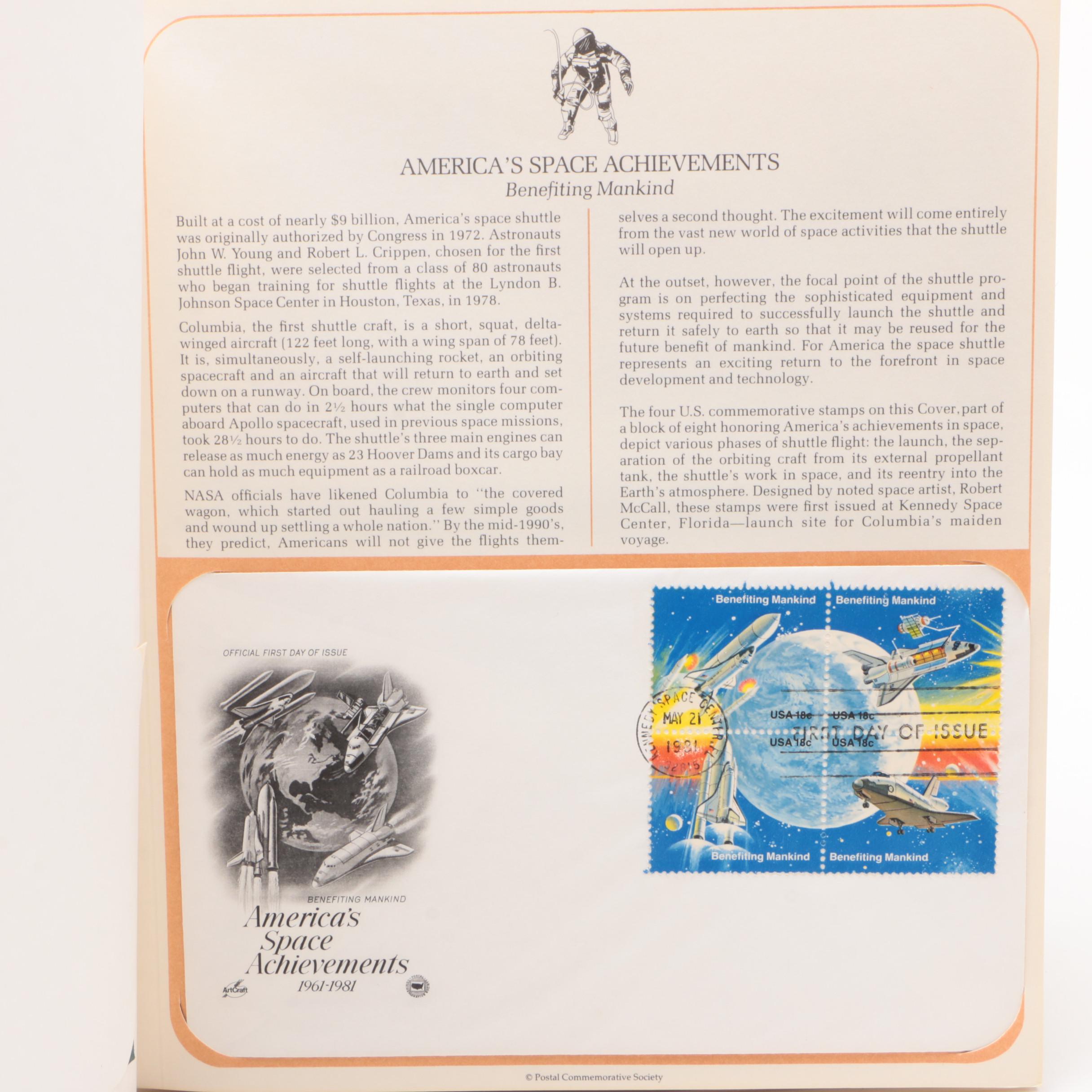 Postal Commemorative Society First Day and Special Covers Albums, 1970s–1990s