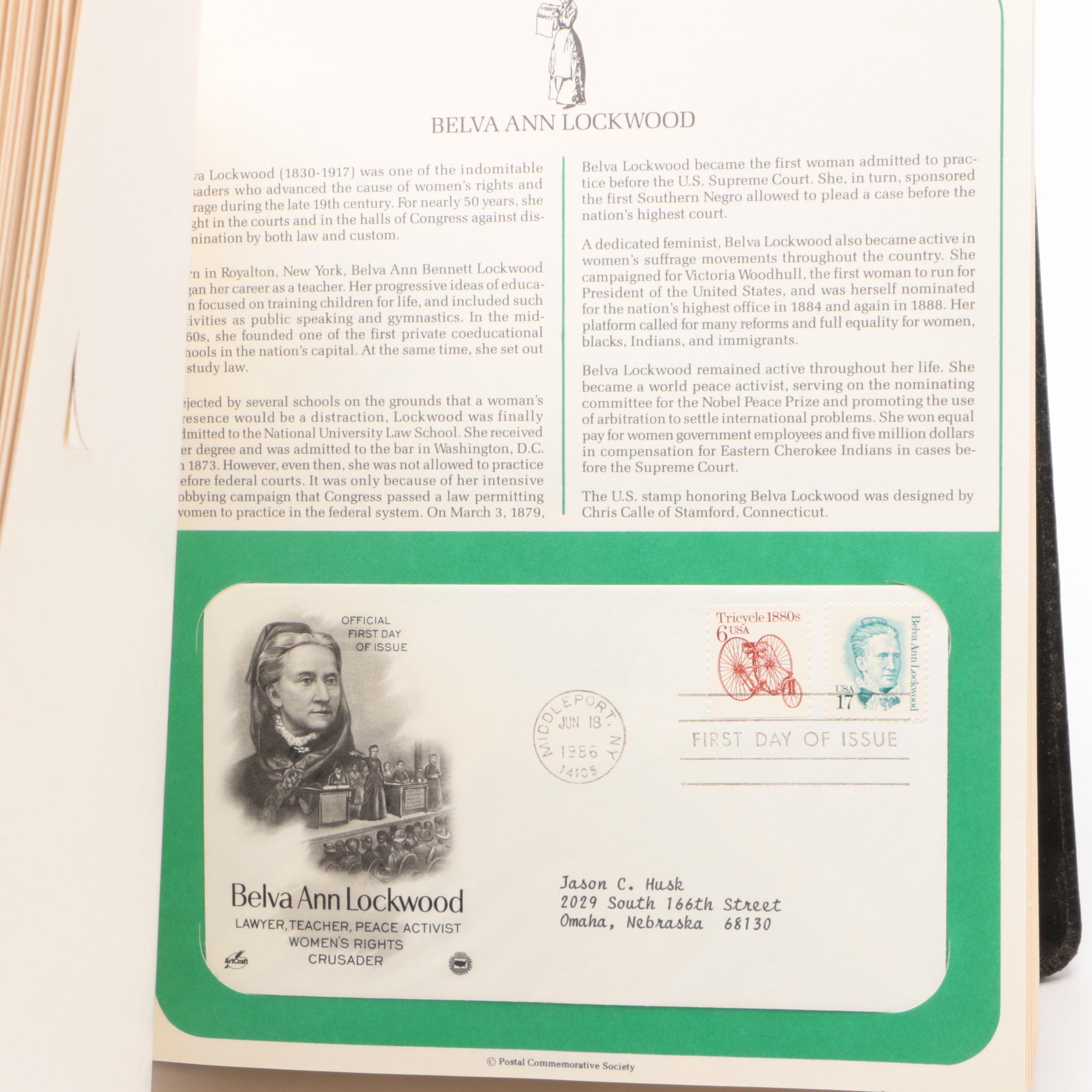 Postal Commemorative Society First Day and Special Covers Albums, 1970s–1990s