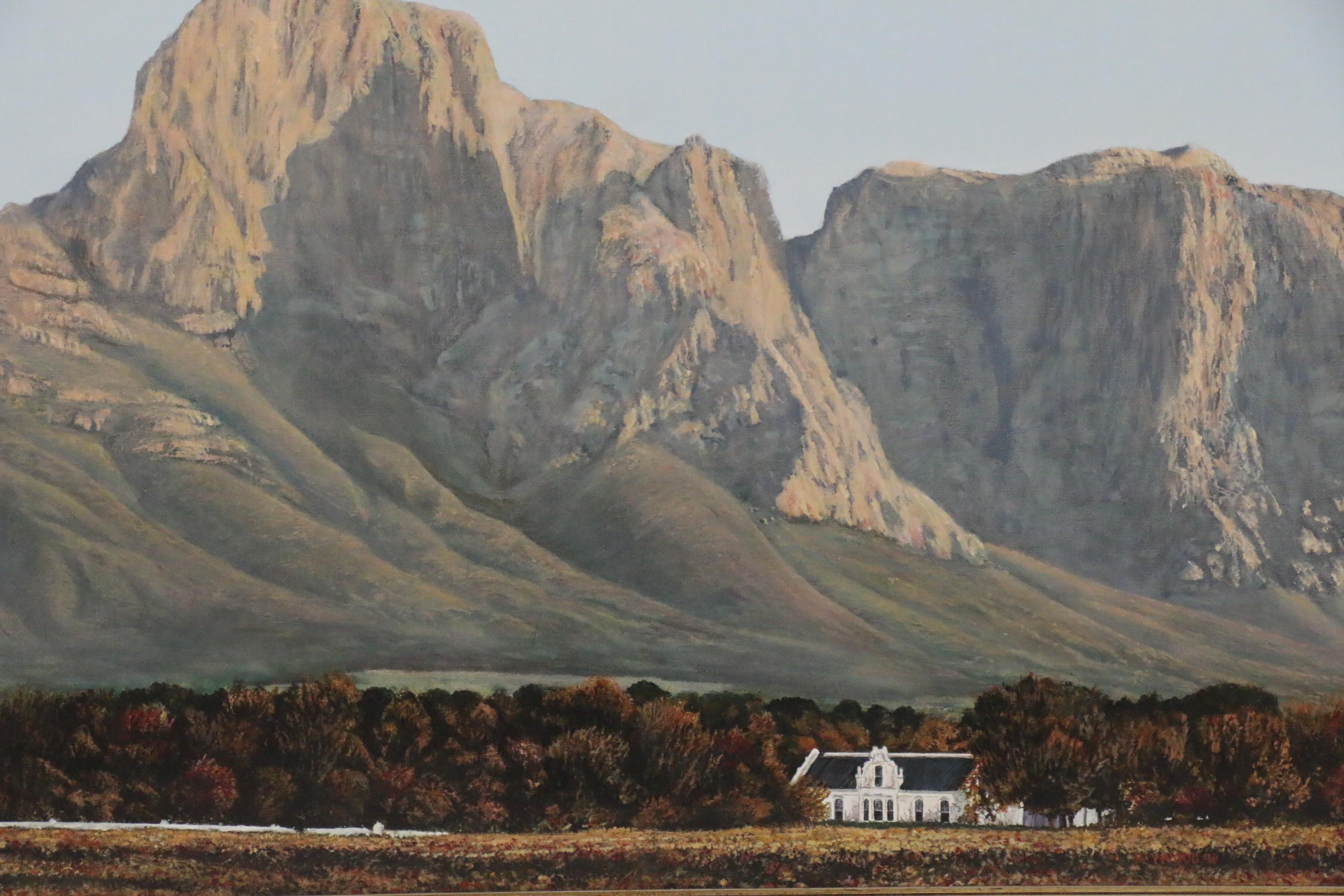 Peter Heywood Acrylic Painting of South African Landscape, 1998