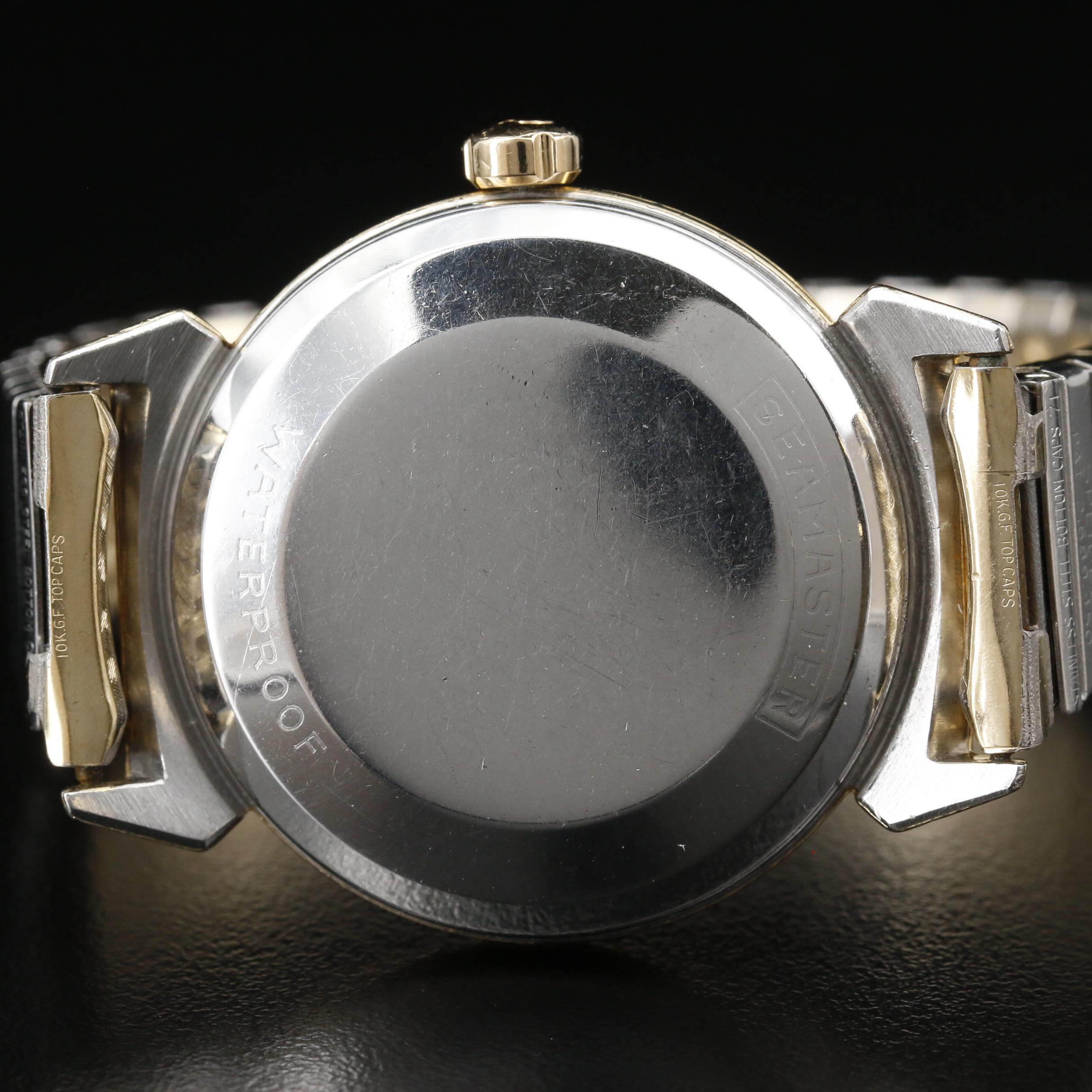 1959 Omega "Seamaster" Gold Capped Stainless Steel Automatic Watch