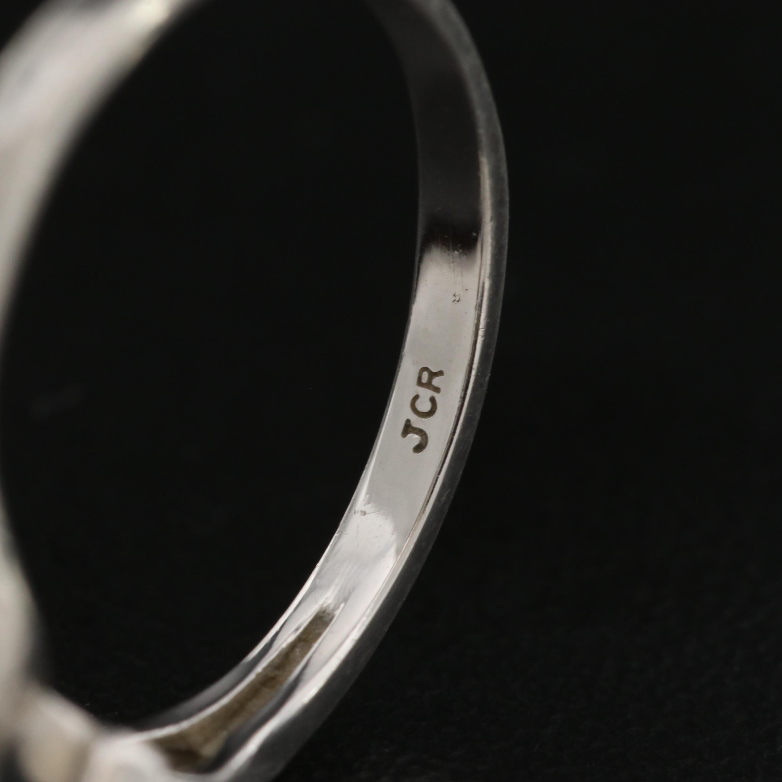 Platinum Tanzanite Ring with Diamond Accents