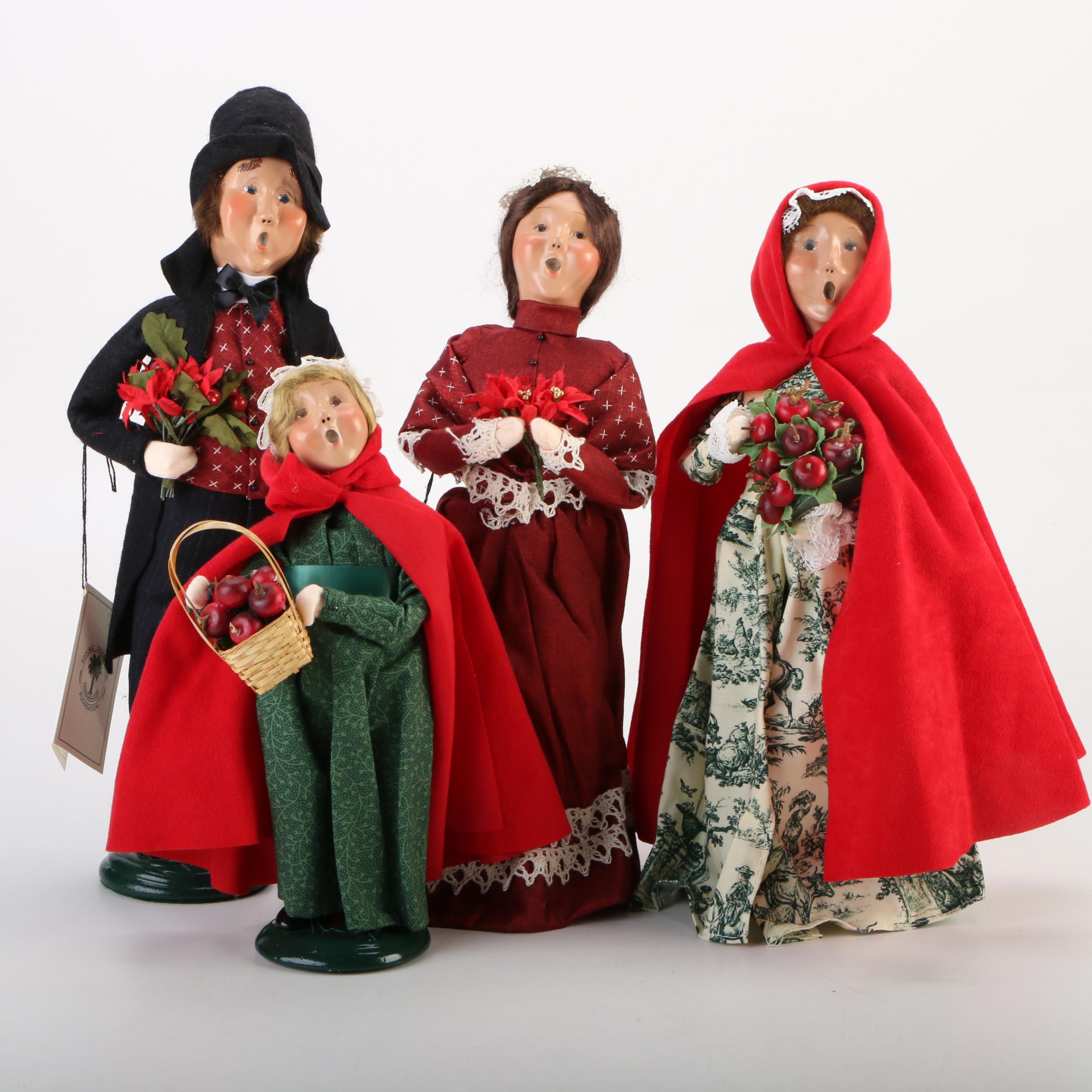 Byers' Choice Historic Charleston Foundation Christmas Caroler Figurines, 2000s