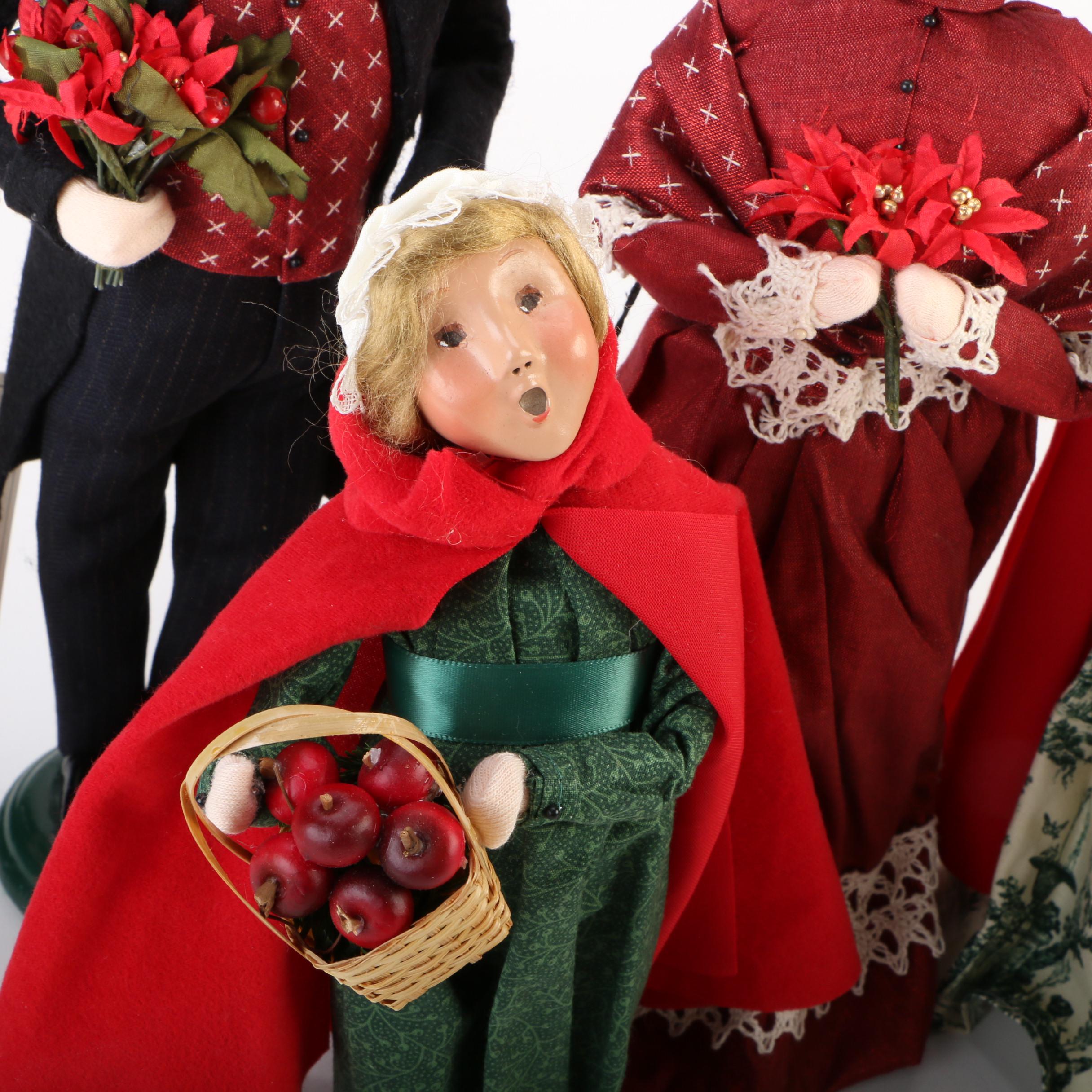 Byers' Choice Historic Charleston Foundation Christmas Caroler Figurines, 2000s