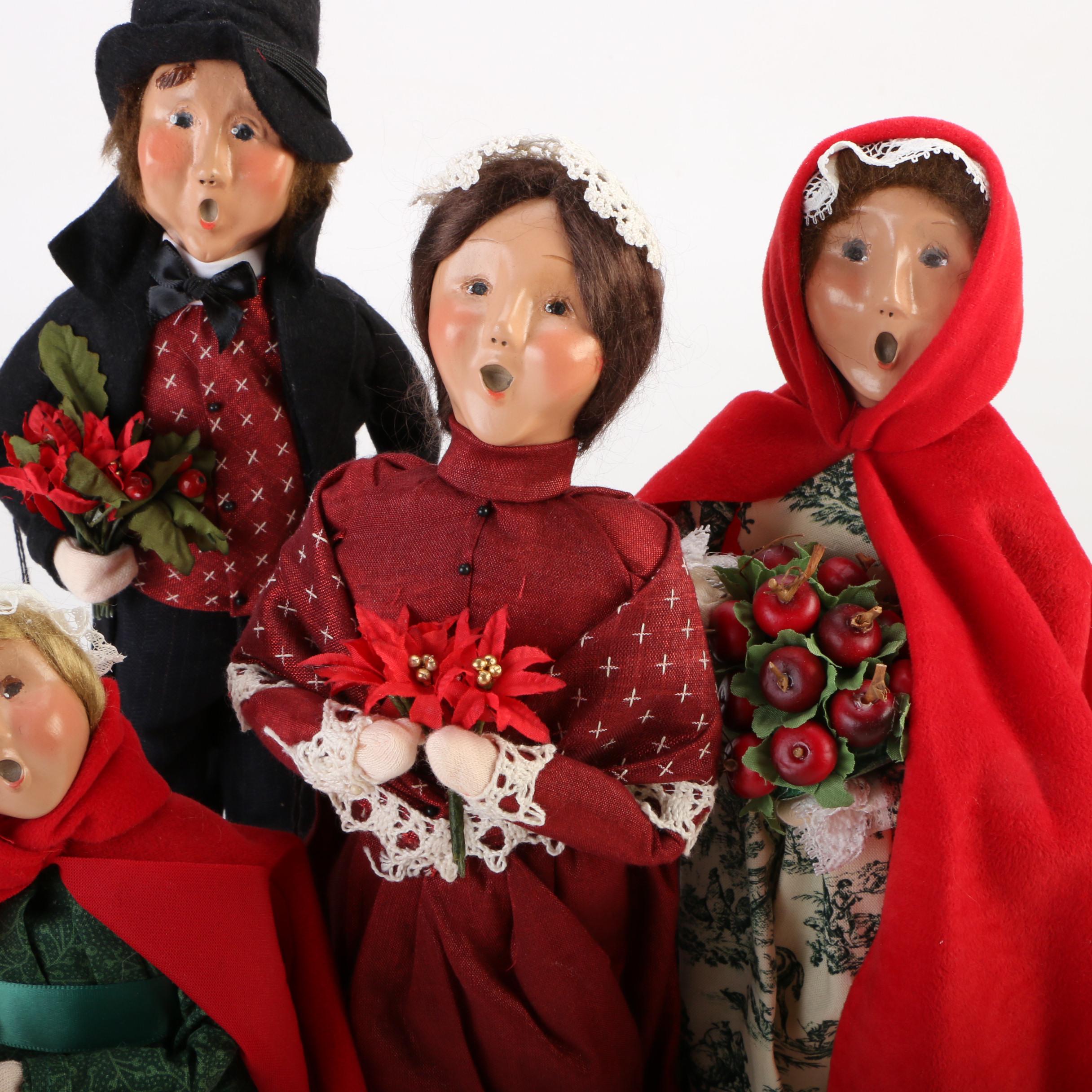 Byers' Choice Historic Charleston Foundation Christmas Caroler Figurines, 2000s