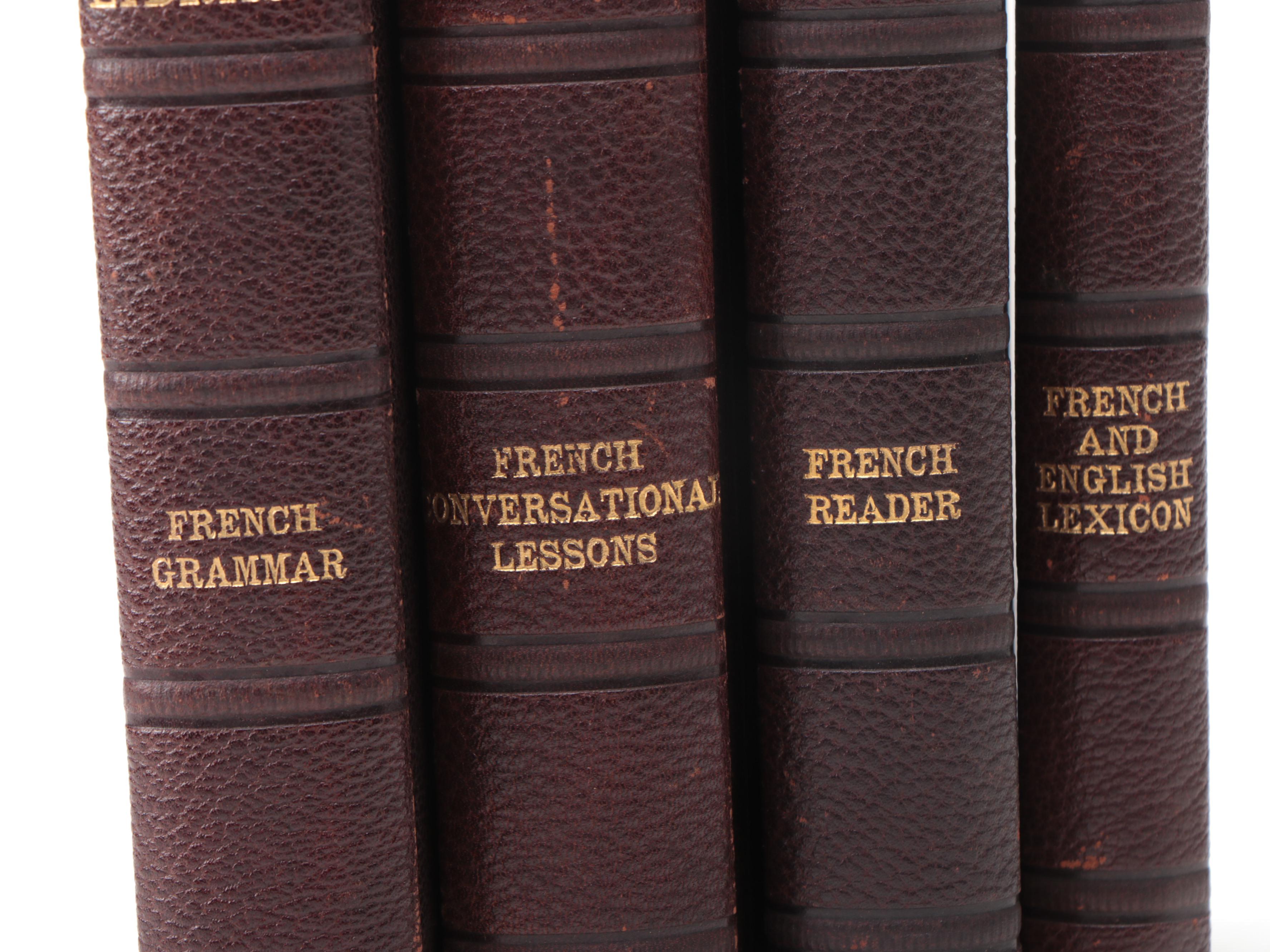 I.C.S. Reference Library French Grammar and Education Books, 1905