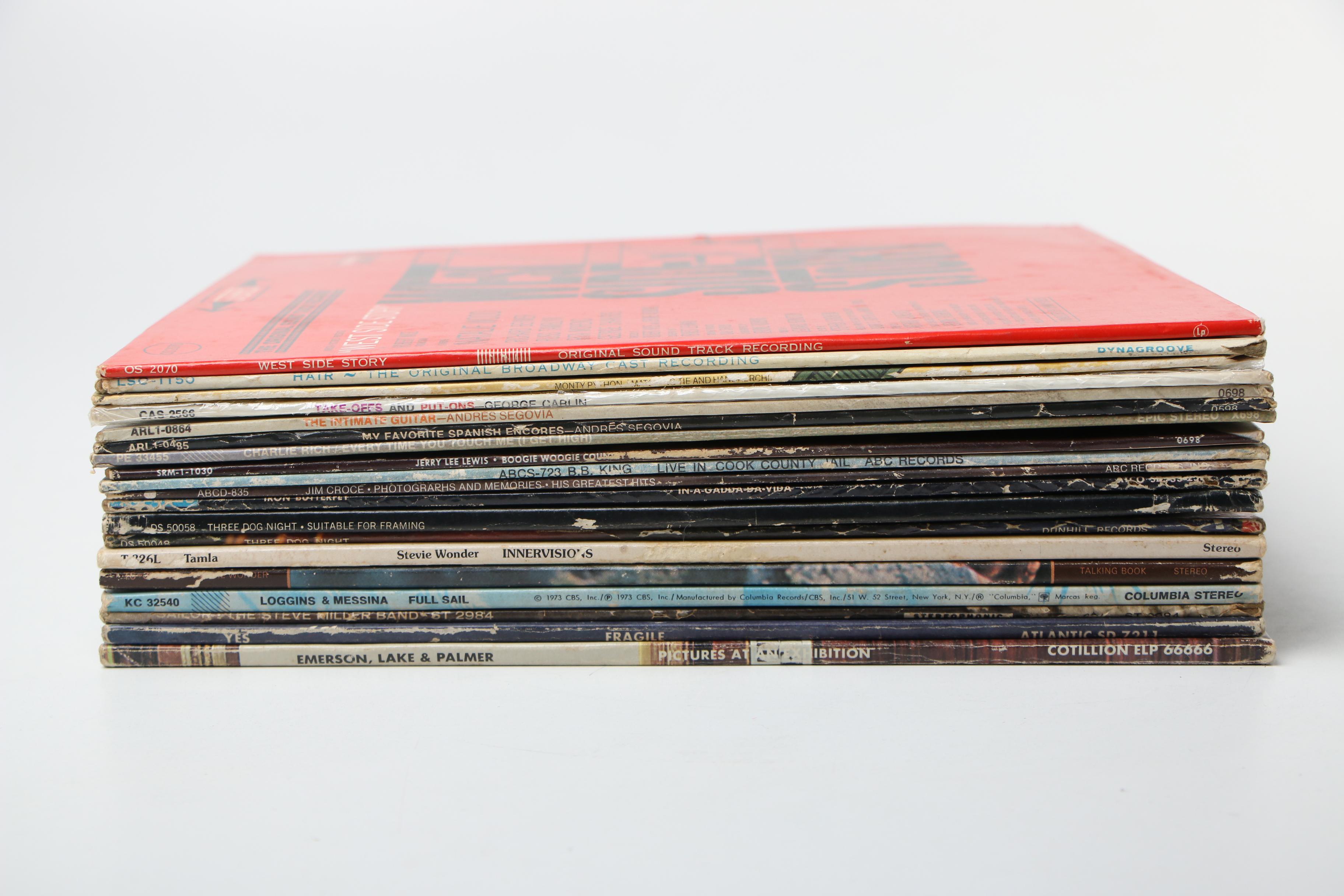 B.B. King, The Steve Miller Band, Stevie Wonder, and Other Records