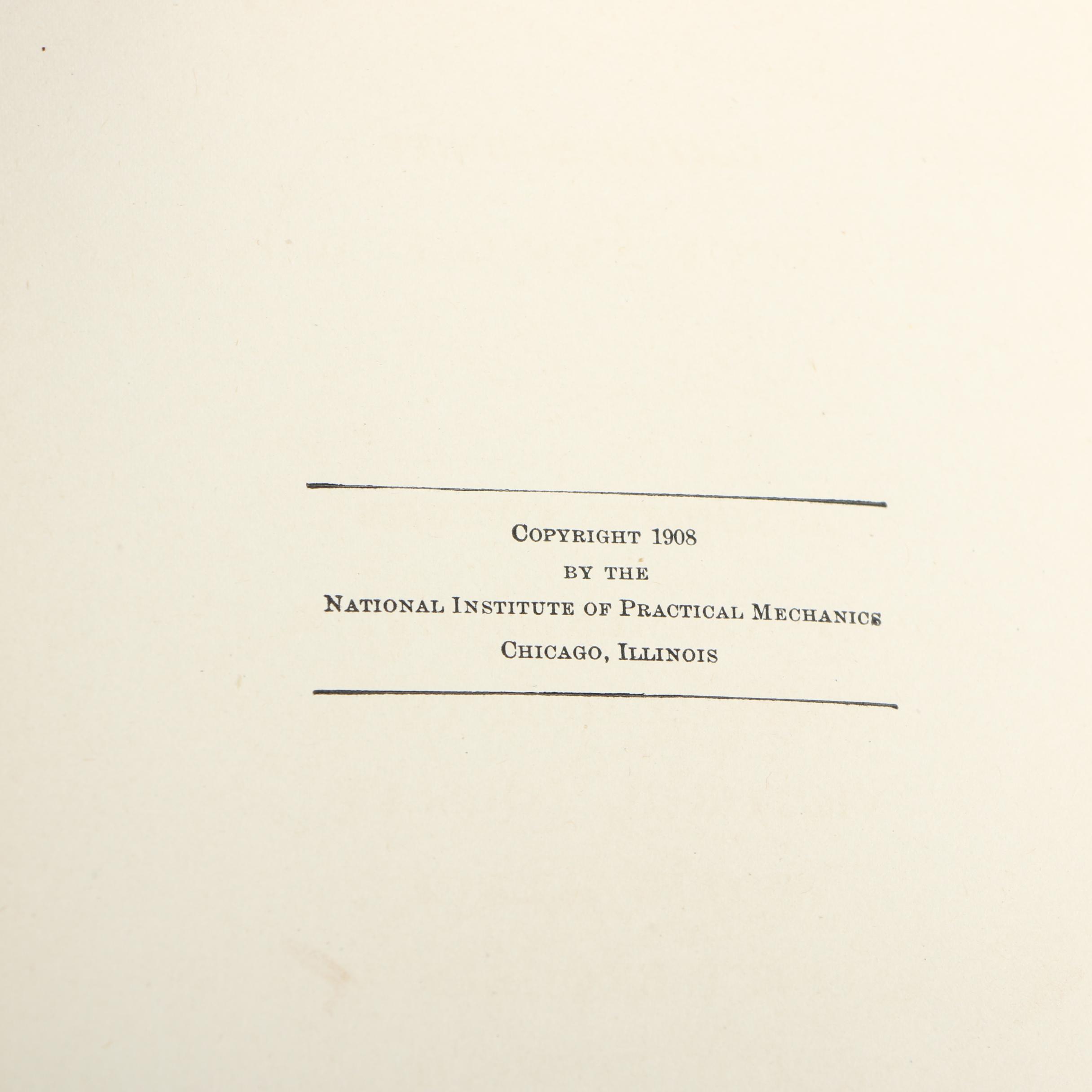 Partial First Edition Set "Modern American Railway Practice" and More, 1900s