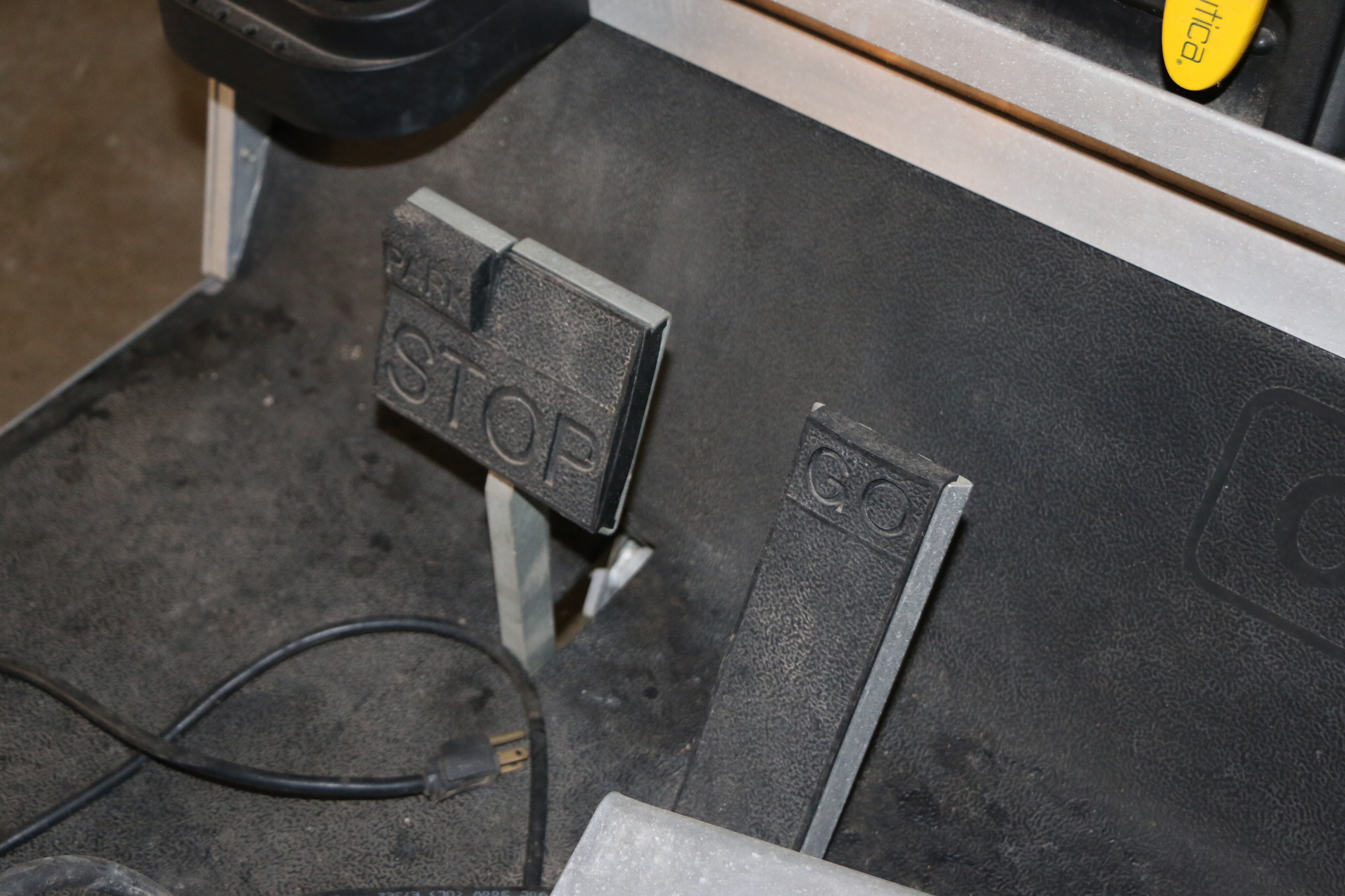 Red Club Car Golf Cart