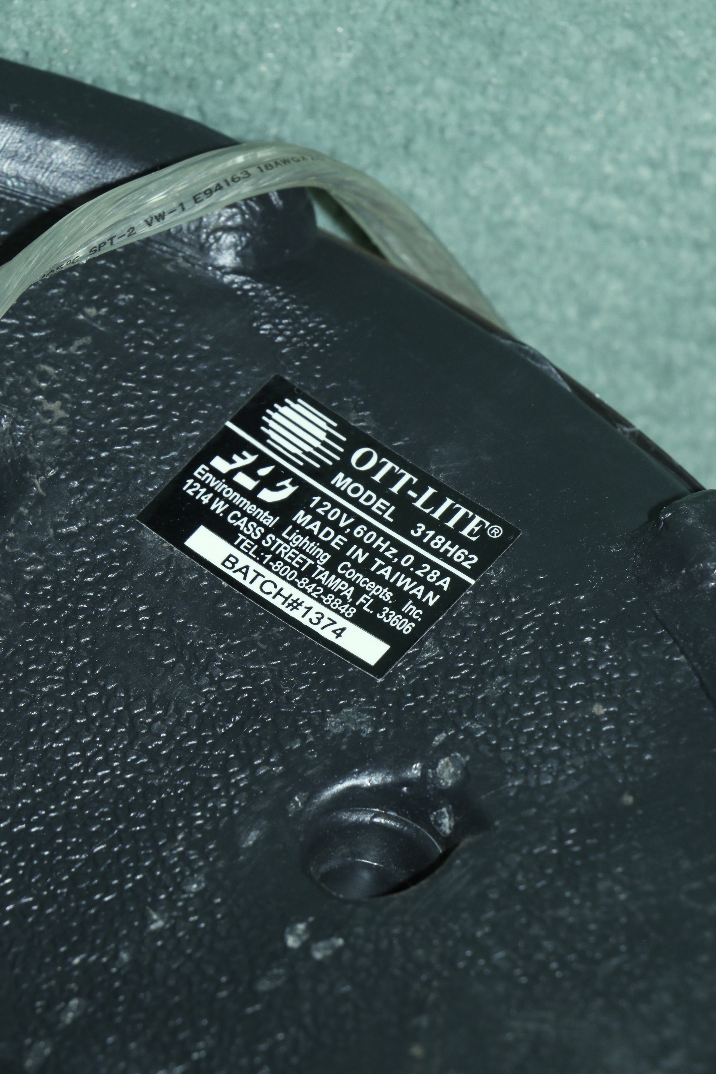 OttLite Vintage-Look Daylight Floor Standing Craft Lamp