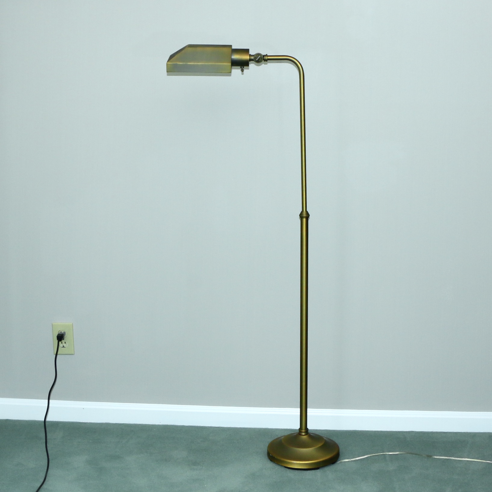 OttLite Vintage-Look Daylight Floor Standing Craft Lamp
